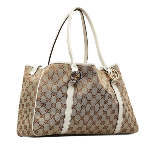 Gucci Monogram Canvas Tote