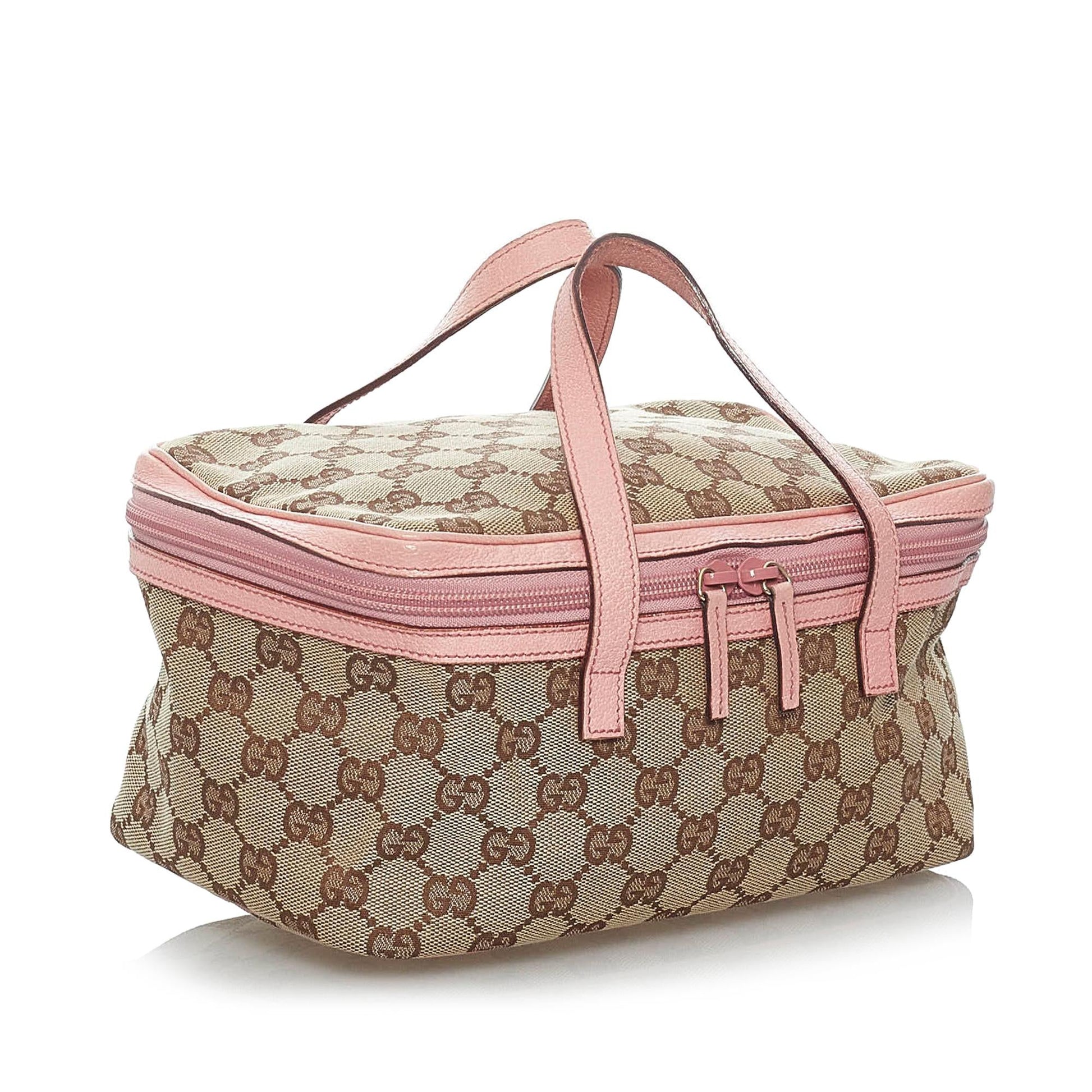 Gucci GG Canvas Vanity Bag (SHG-29433)