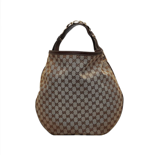 Gucci Canvas Shoulder Bag