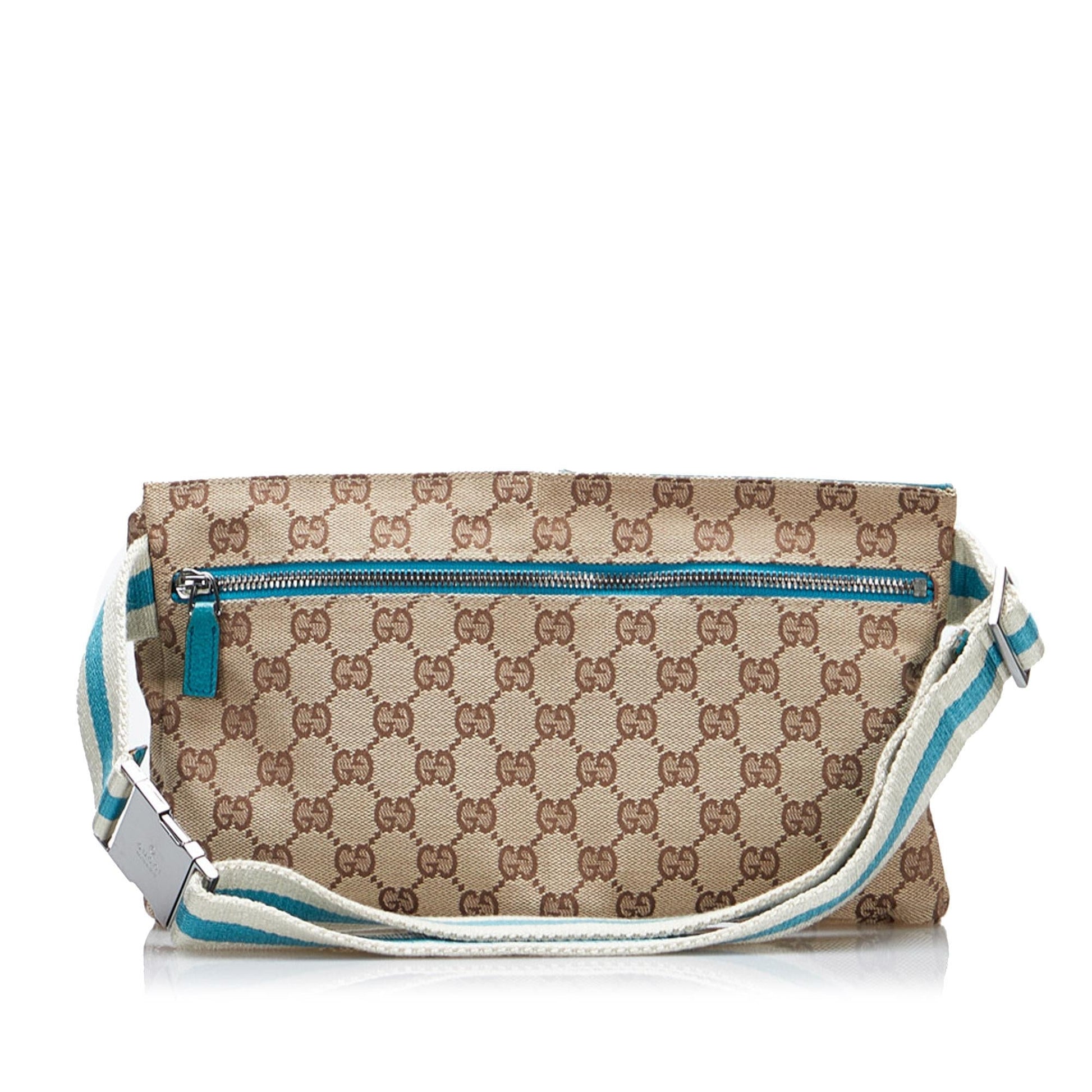 Gucci GG Canvas Web Belt Bag (SHG-VN1kqg)
