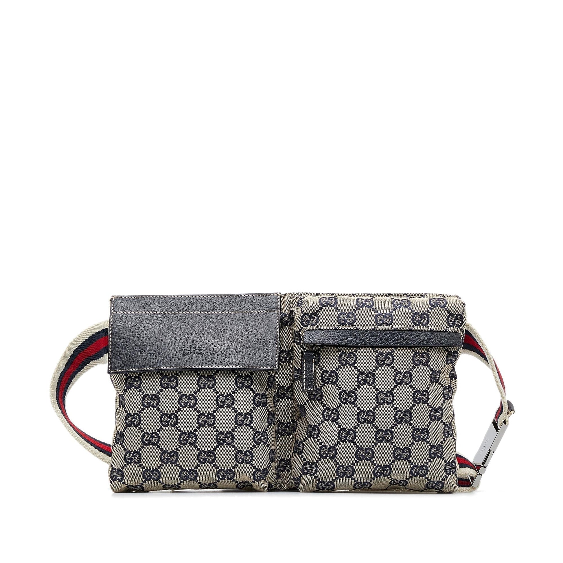 Gucci Canvas Shoulder Bag