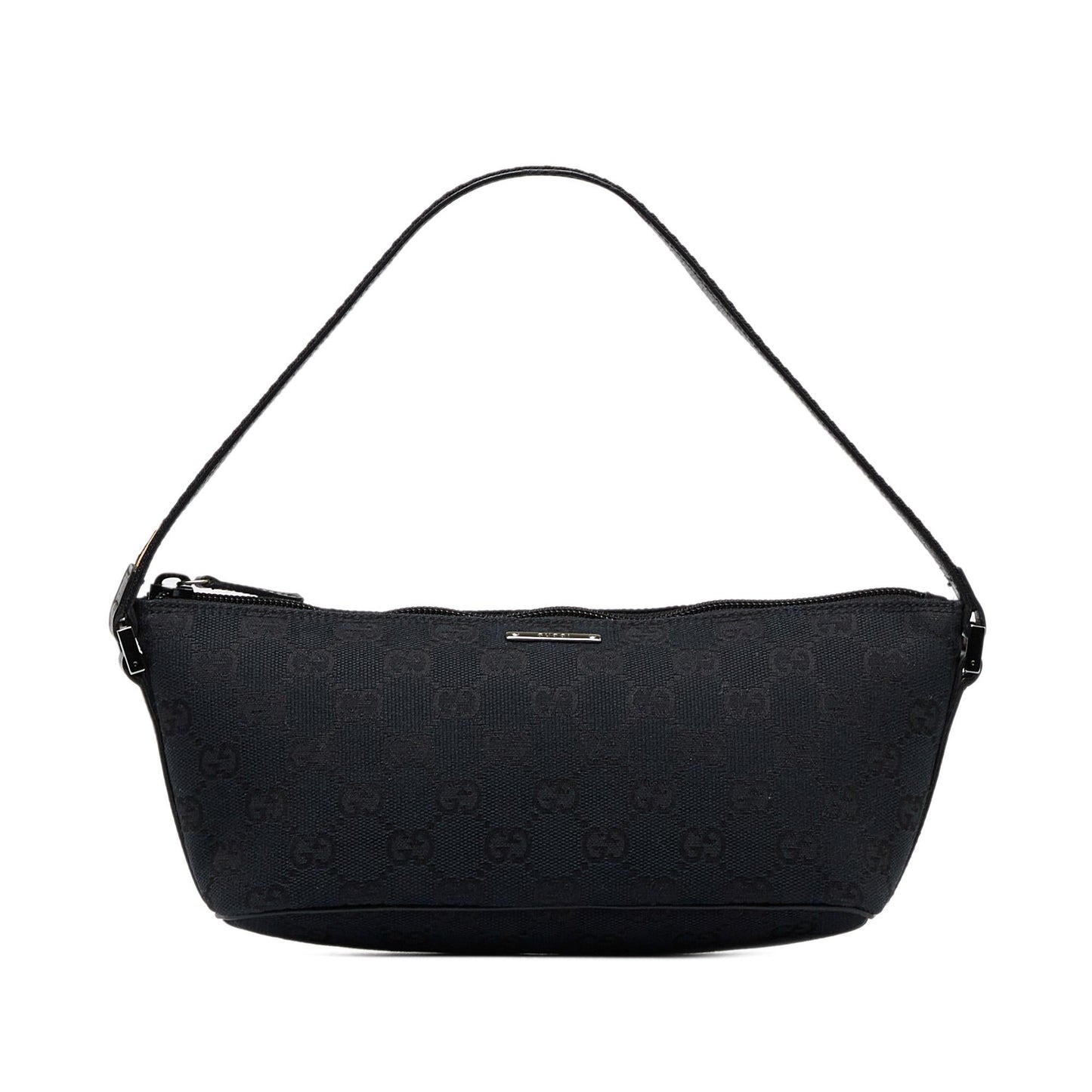 Gucci Monogram Pochette Canvas Crossbody