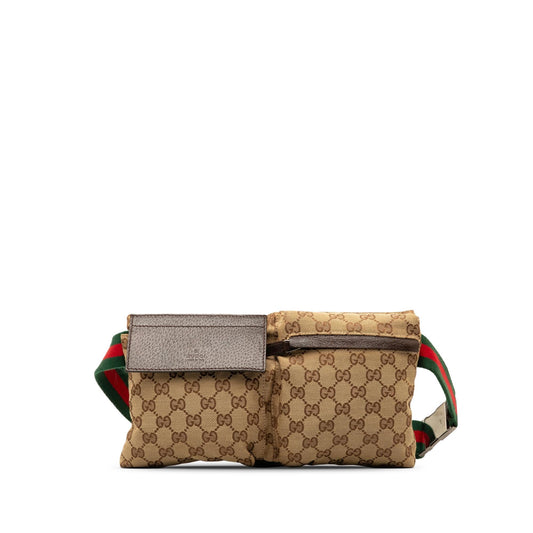 Gucci Canvas Shoulder Bag