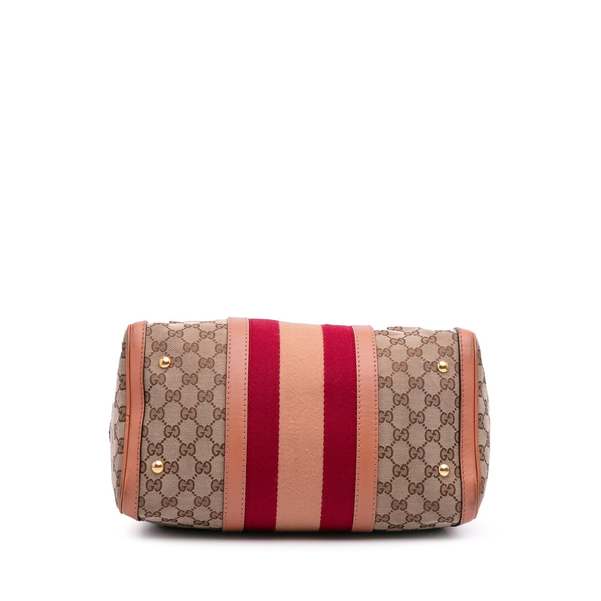 Gucci GG Canvas Web Joy Boston Bag