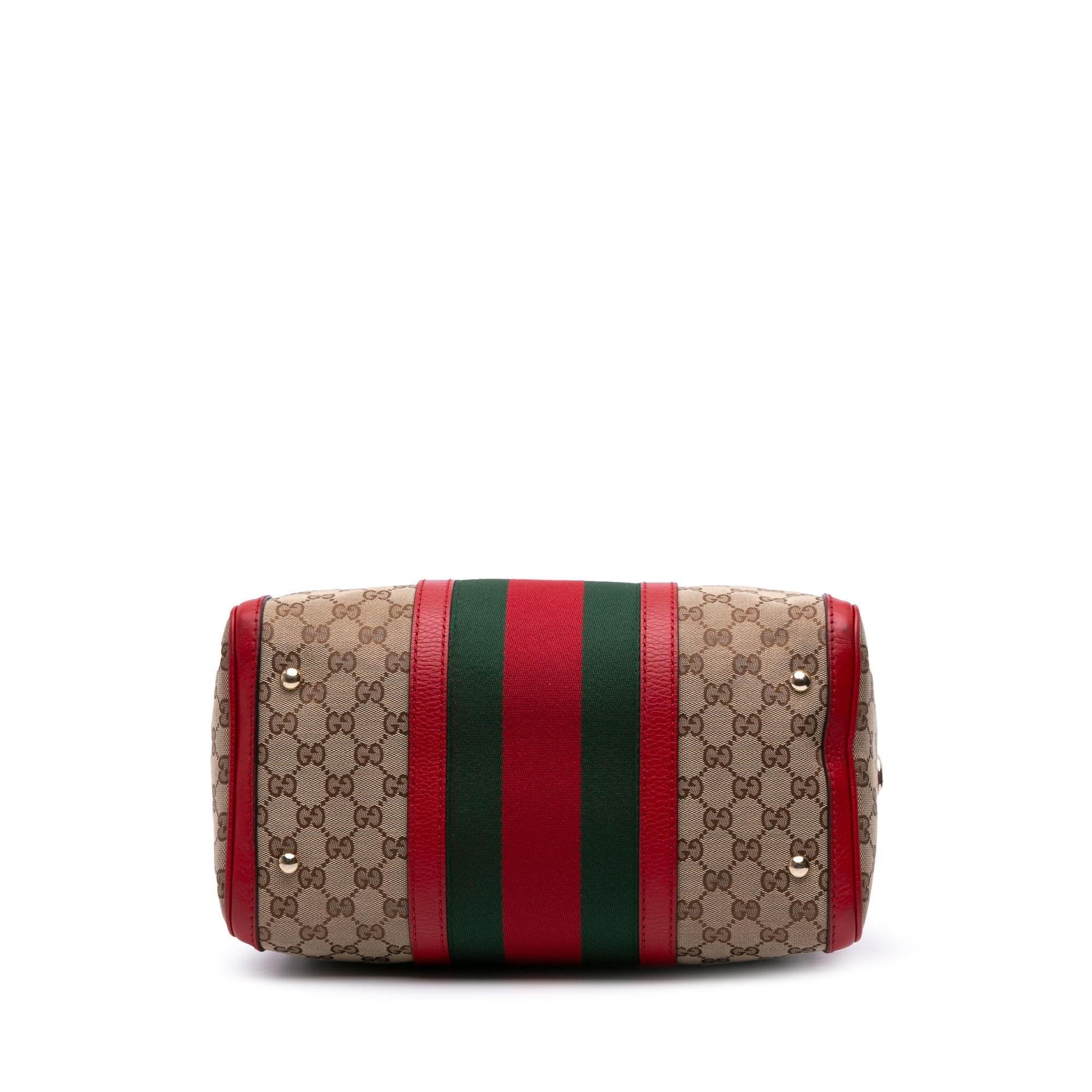 Gucci GG Canvas Web Joy Boston Bag