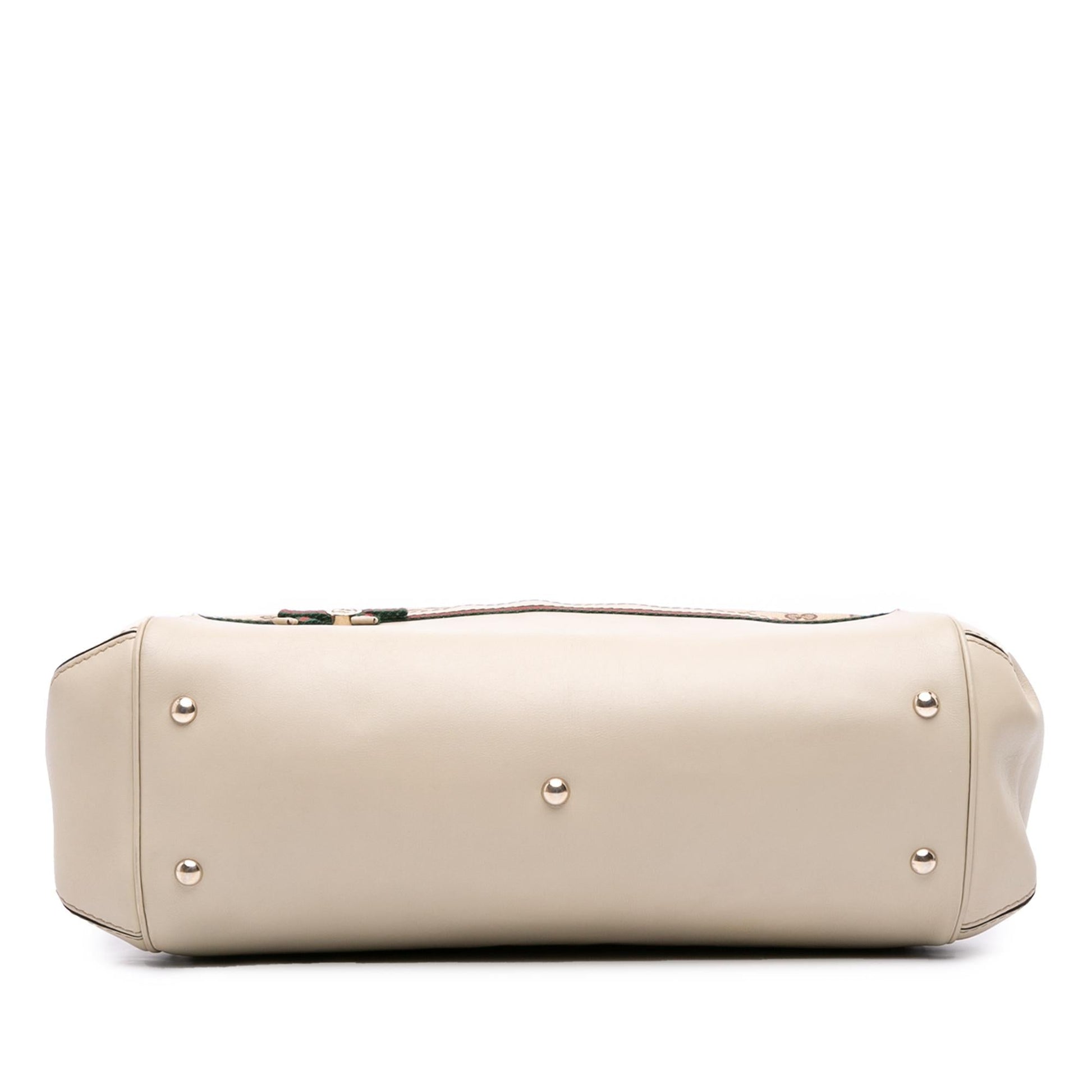 Gucci GG Canvas Web Mayfair Satchel