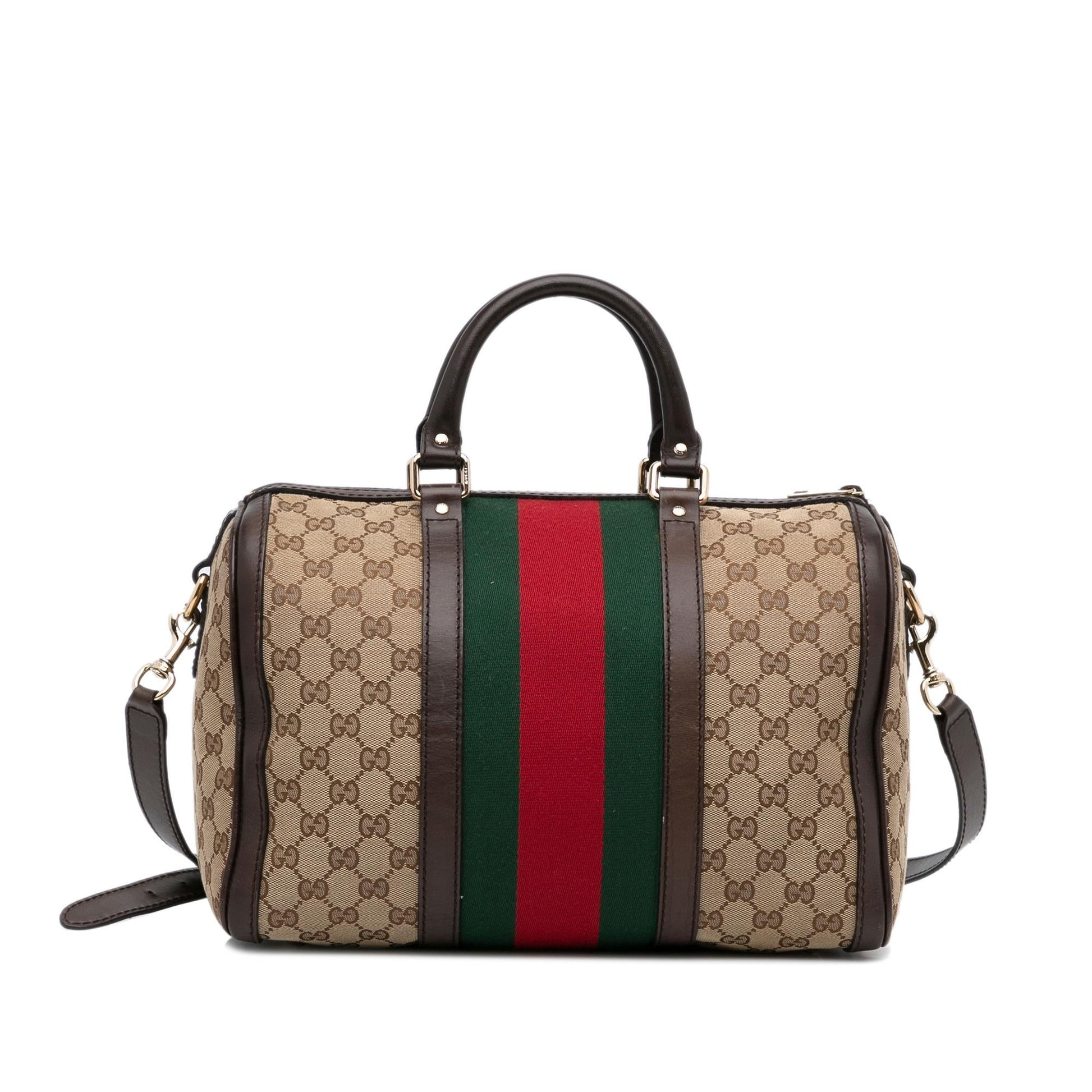 Gucci Monogram Canvas Crossbody