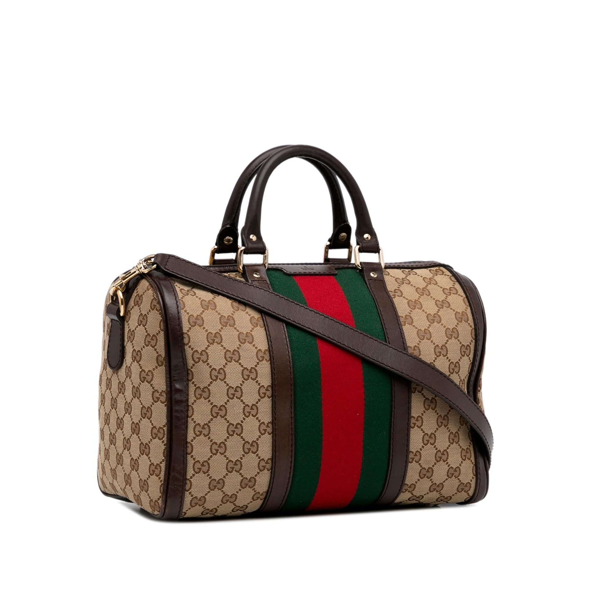 Gucci Monogram Canvas Crossbody