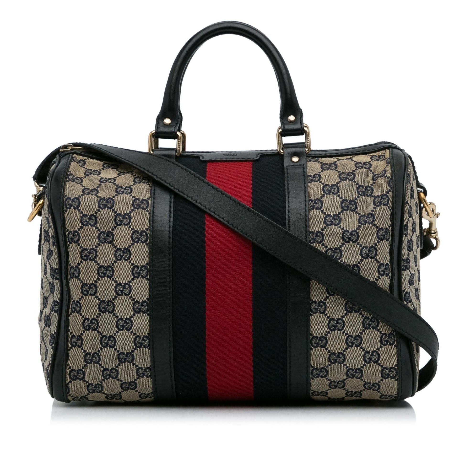 Gucci Canvas Shoulder Bag