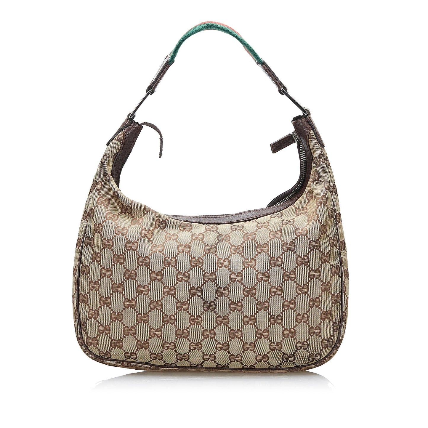 Gucci GG Canvas Web Shoulder Bag (SHG-F1ykz7)