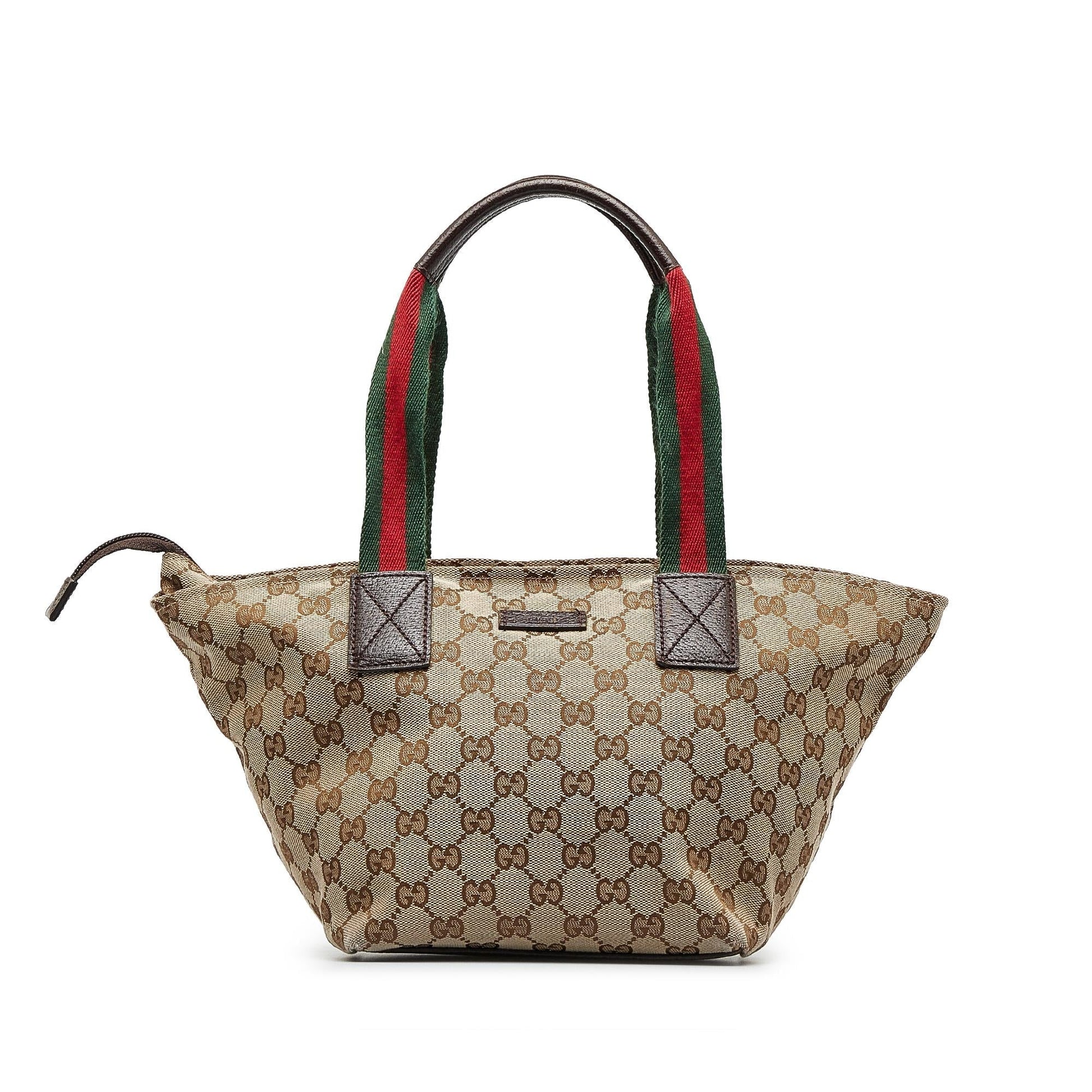 Gucci Canvas Shoulder Bag
