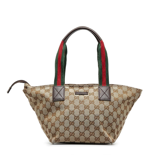 Gucci Canvas Shoulder Bag