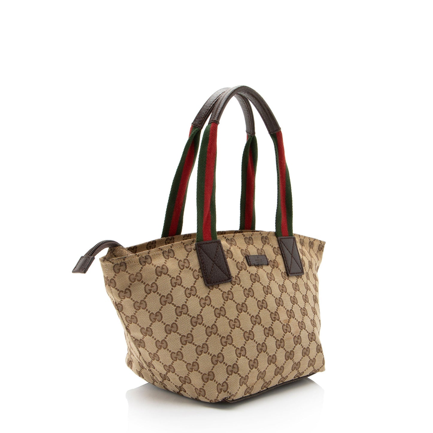 Gucci GG Canvas Web Small Tote