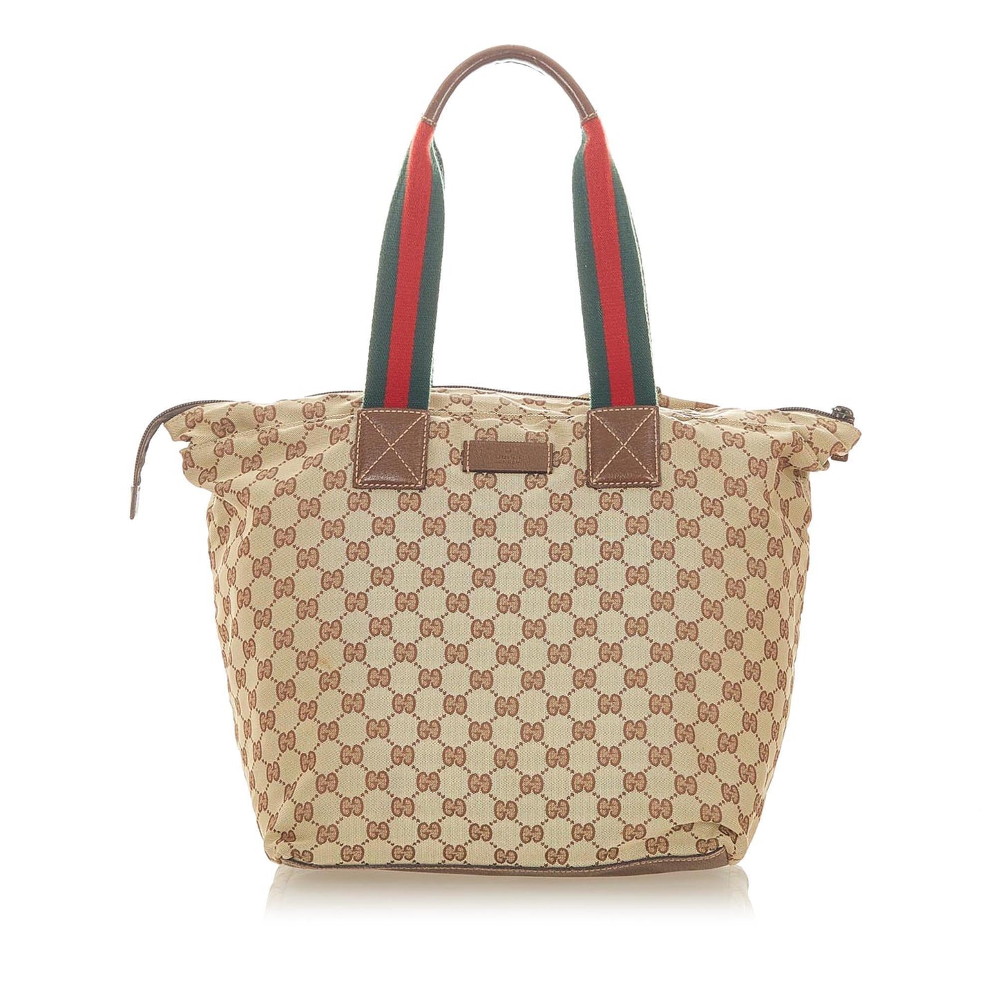 Gucci Web Canvas Monogram Tote Style 1