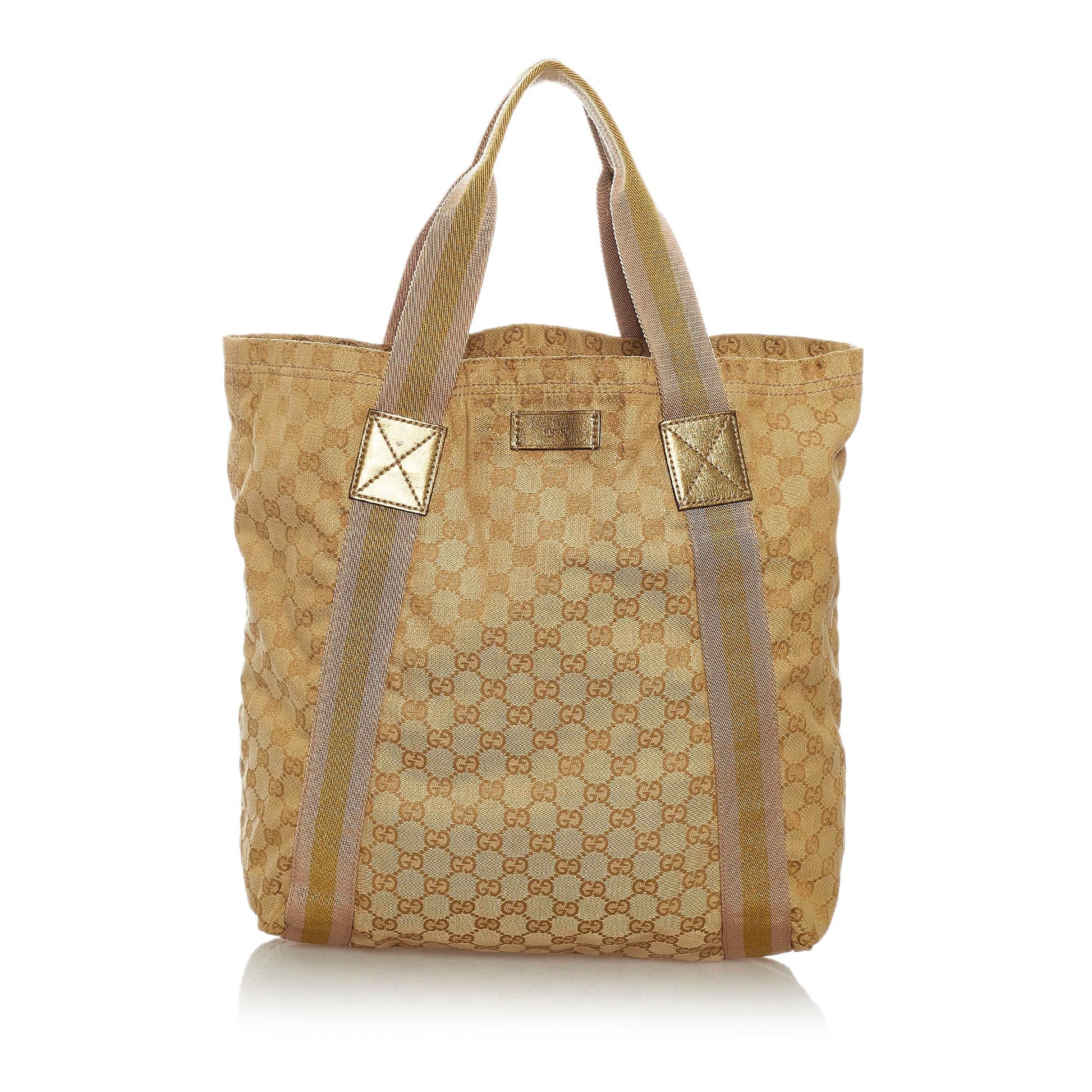 Gucci Web Canvas Tote Style 6