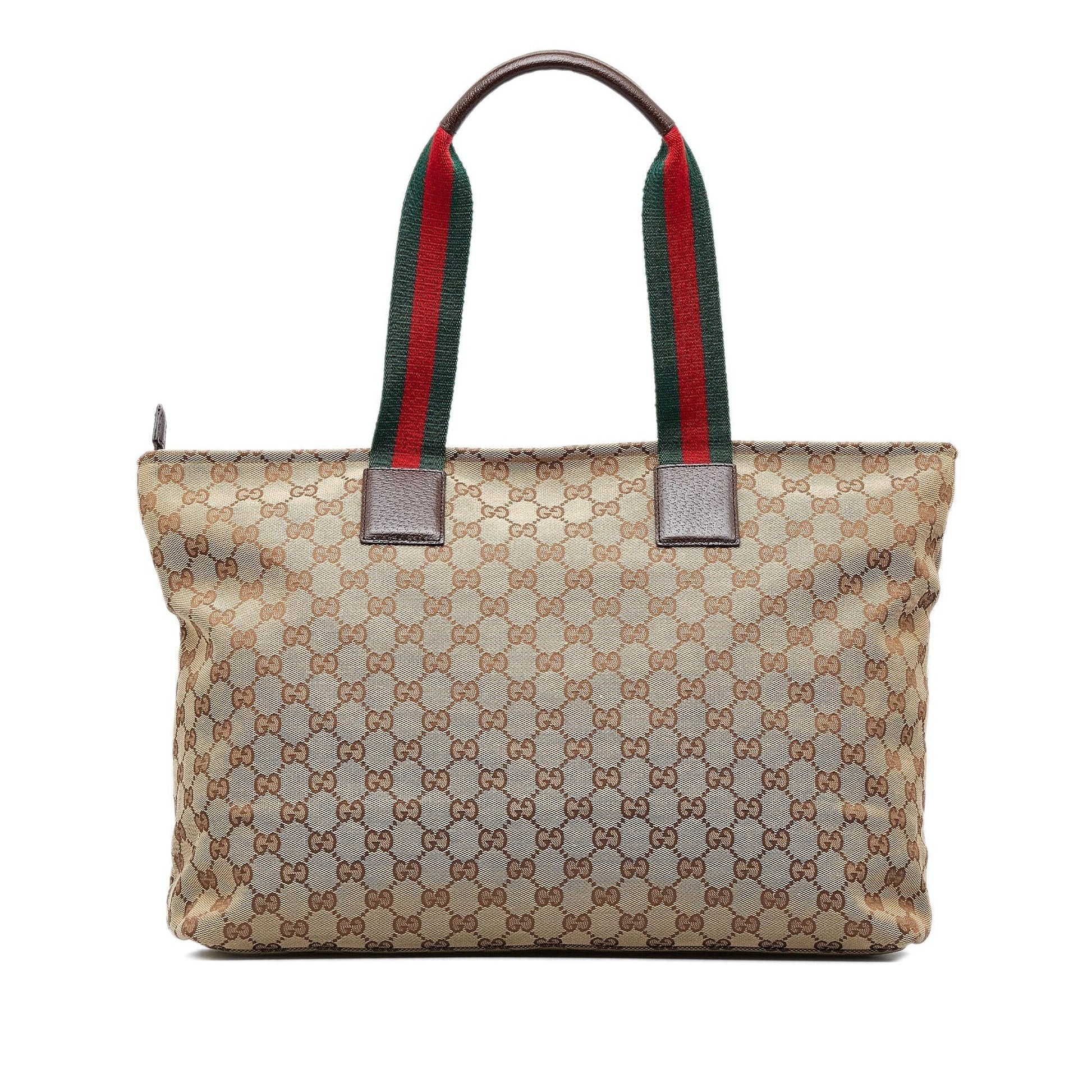 Gucci Monogram Canvas Tote
