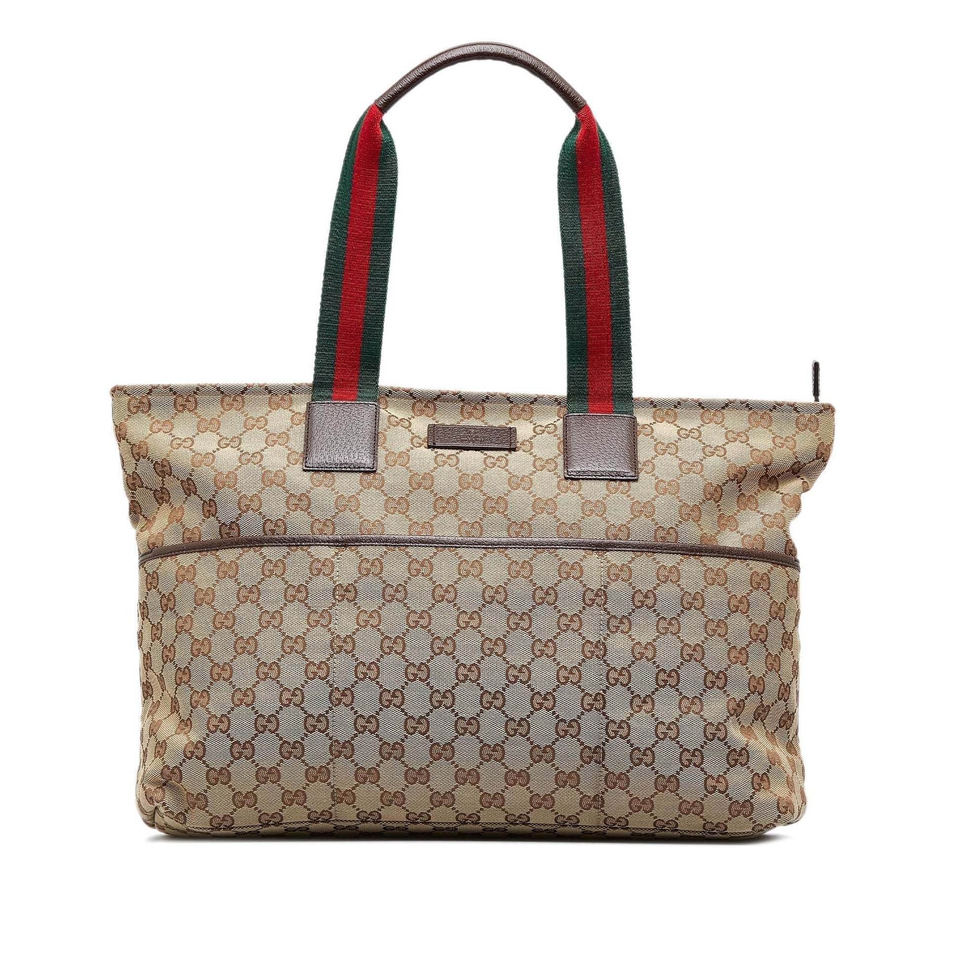 Gucci Monogram Canvas Tote