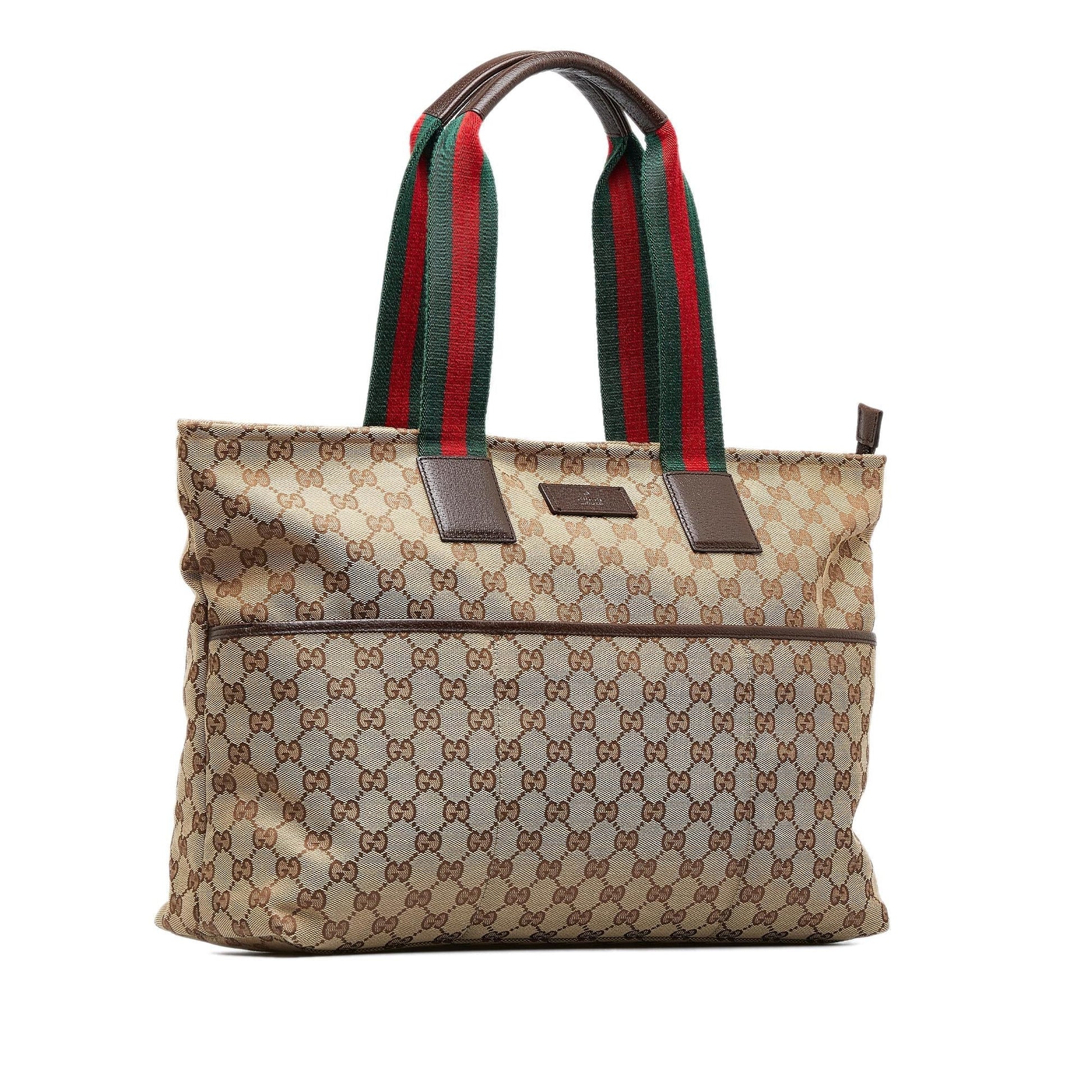 Gucci Monogram Canvas Tote