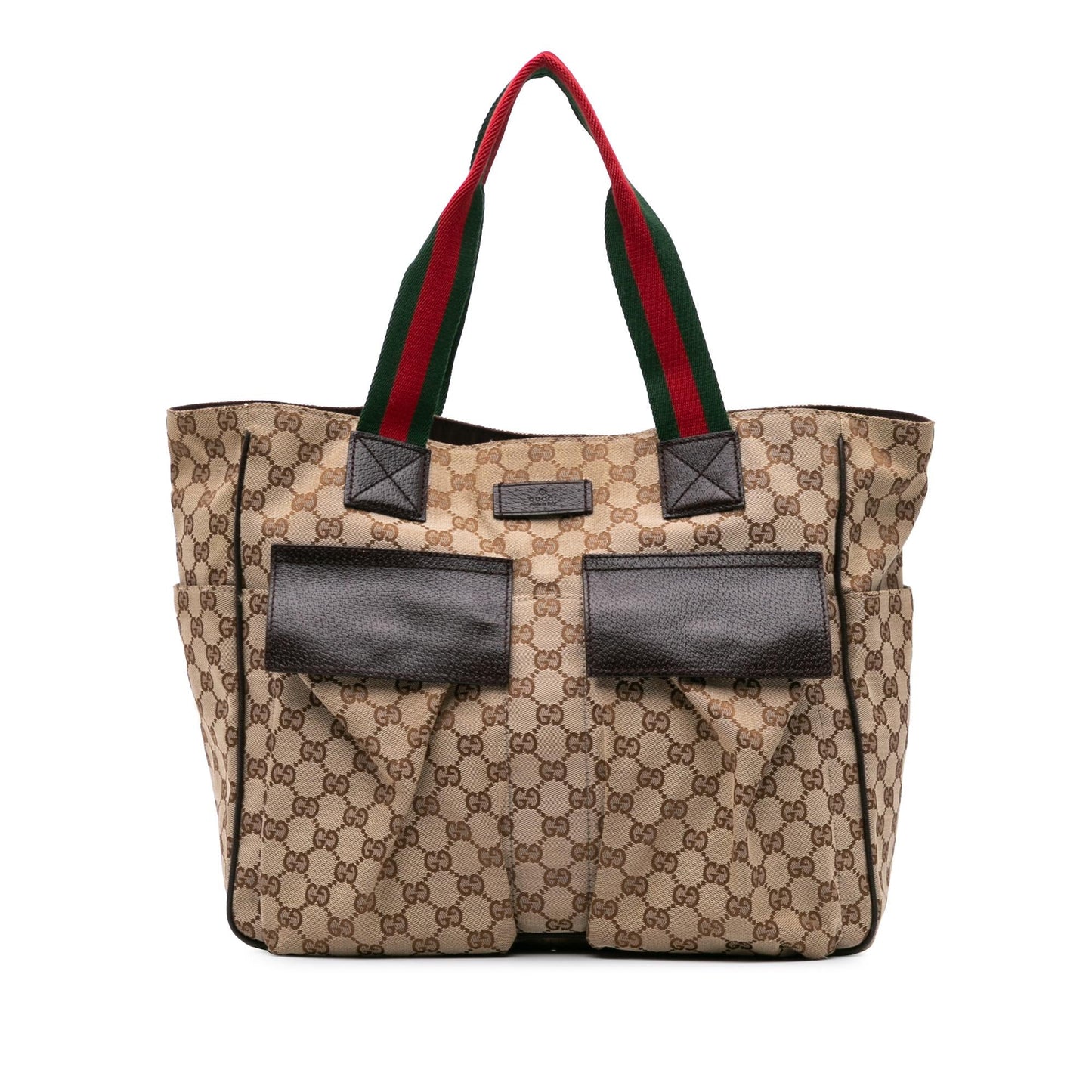 Gucci GG Canvas Web Tote