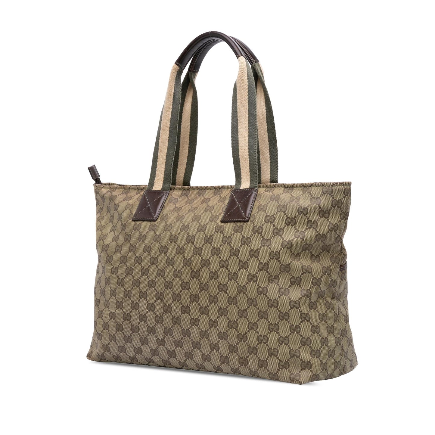 Gucci GG Canvas Web Tote