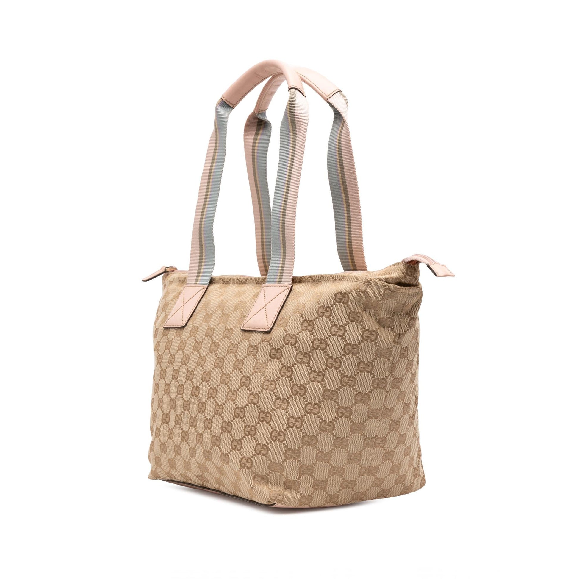 Gucci GG Canvas Web Tote