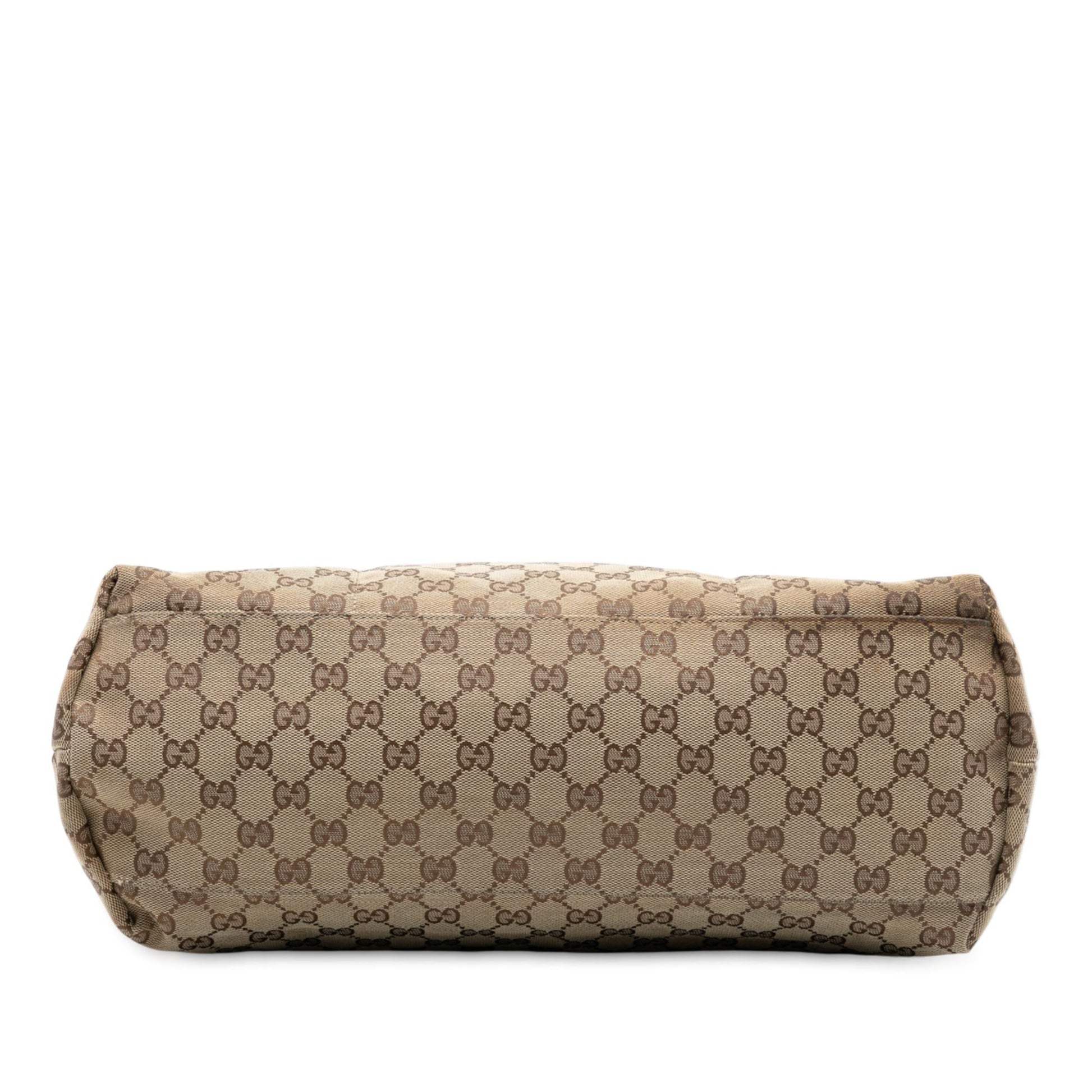 Gucci GG Canvas Web Tote