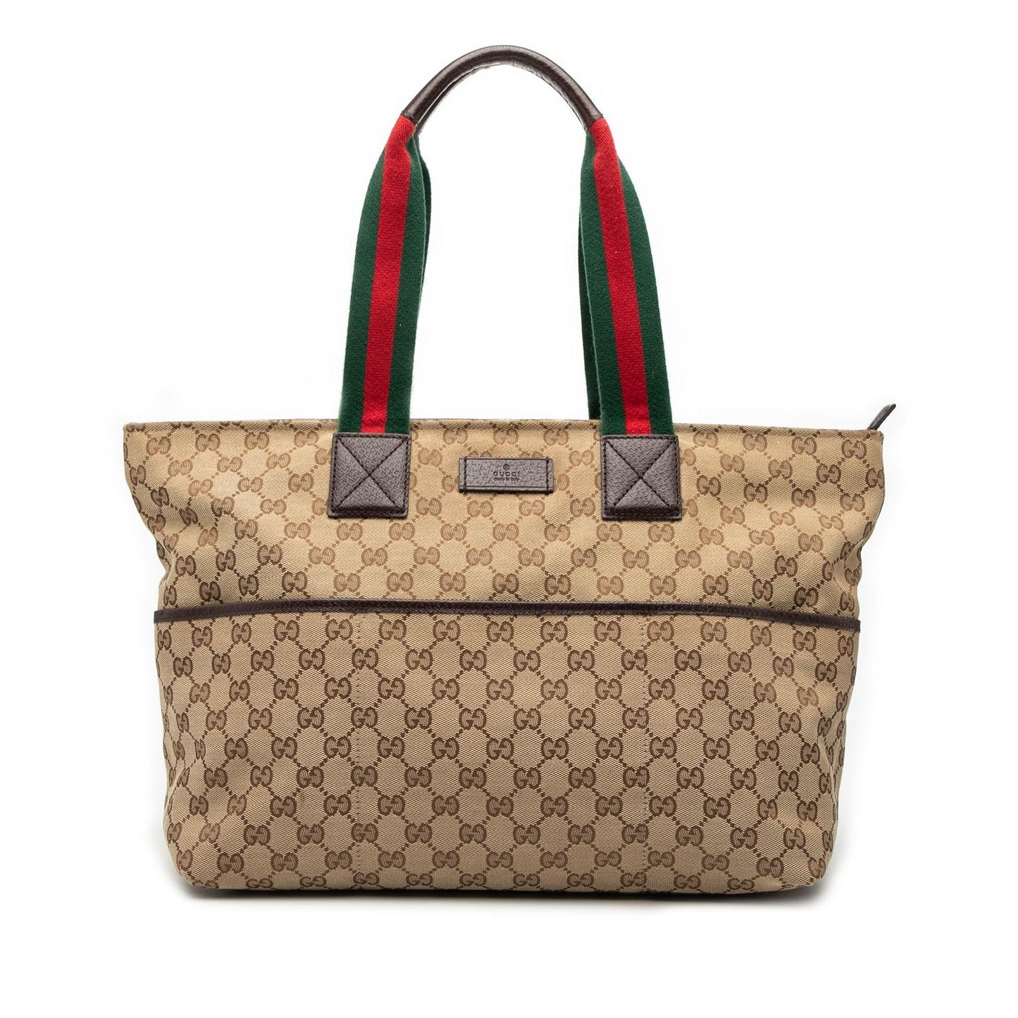 Gucci GG Canvas Web Tote