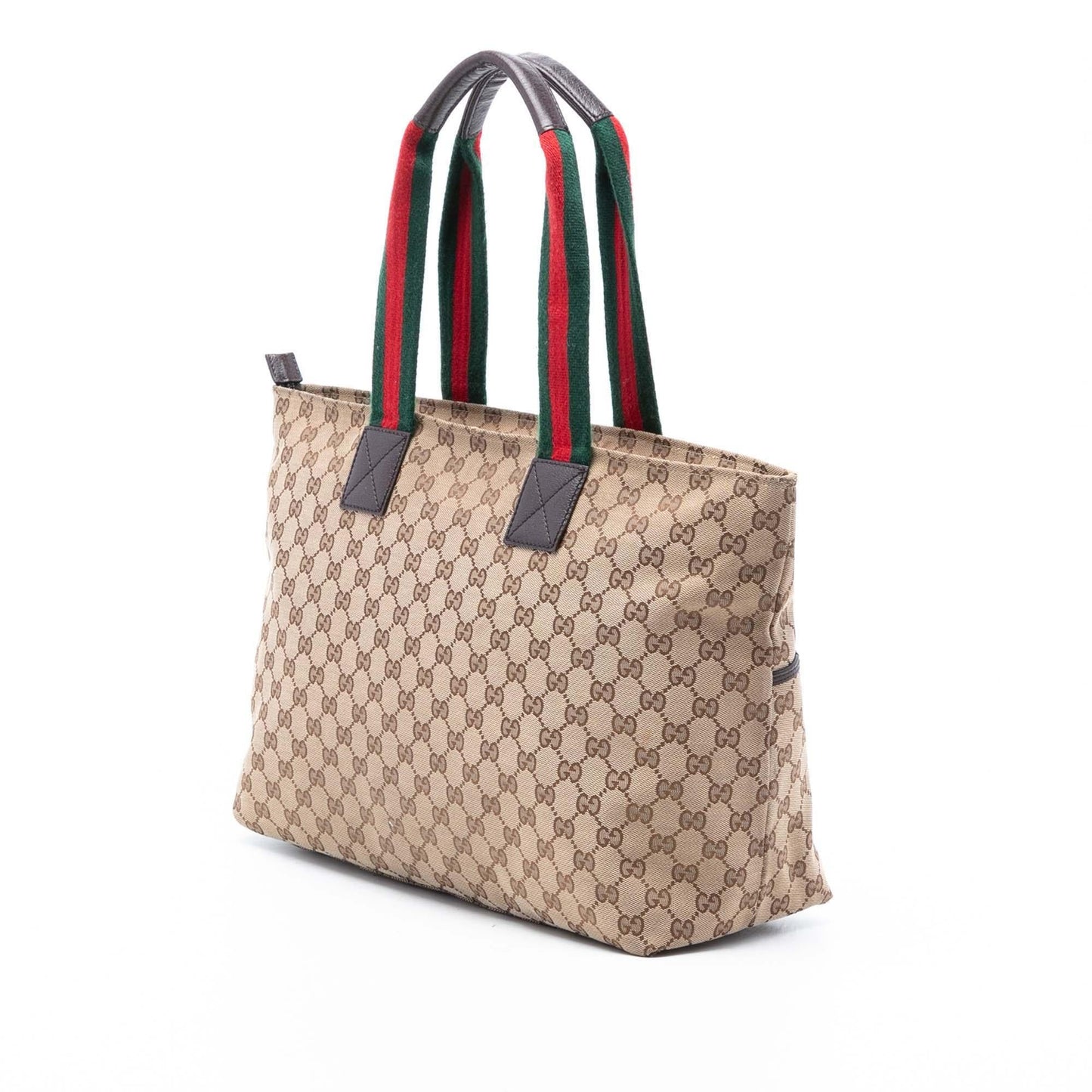 Gucci GG Canvas Web Tote