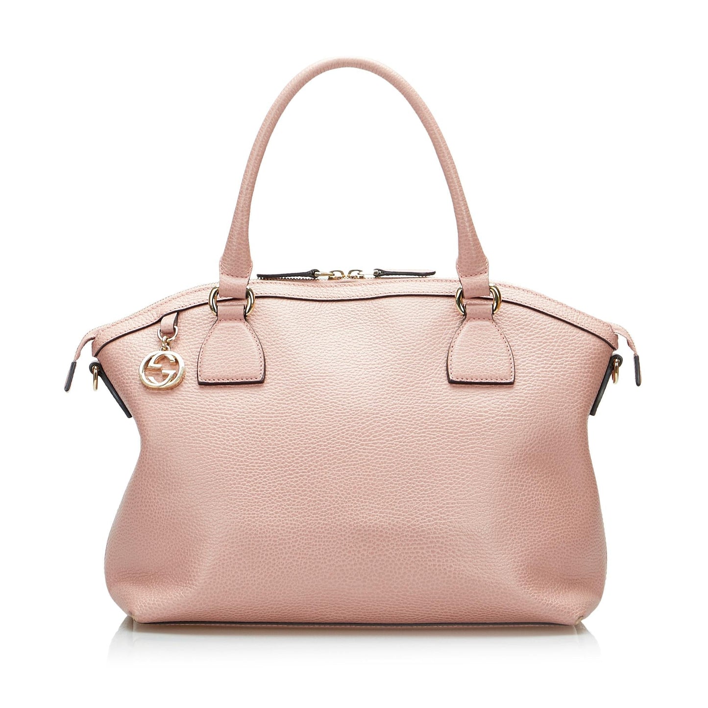 Gucci GG Charm Dome Satchel (SHG-aBjhD5)