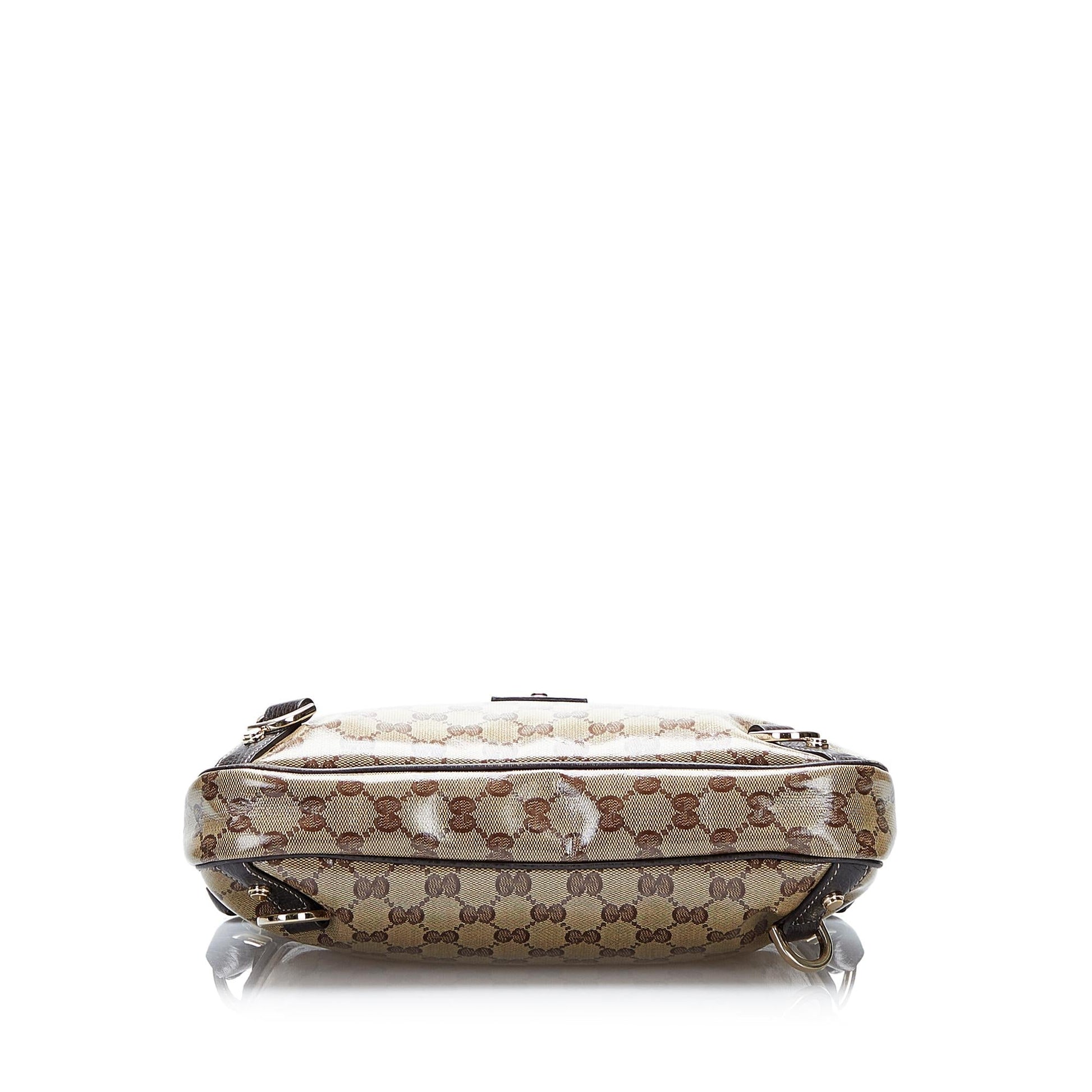 Gucci GG Crystal Abbey D-Ring Shoulder Bag (SHG-GdAetG)