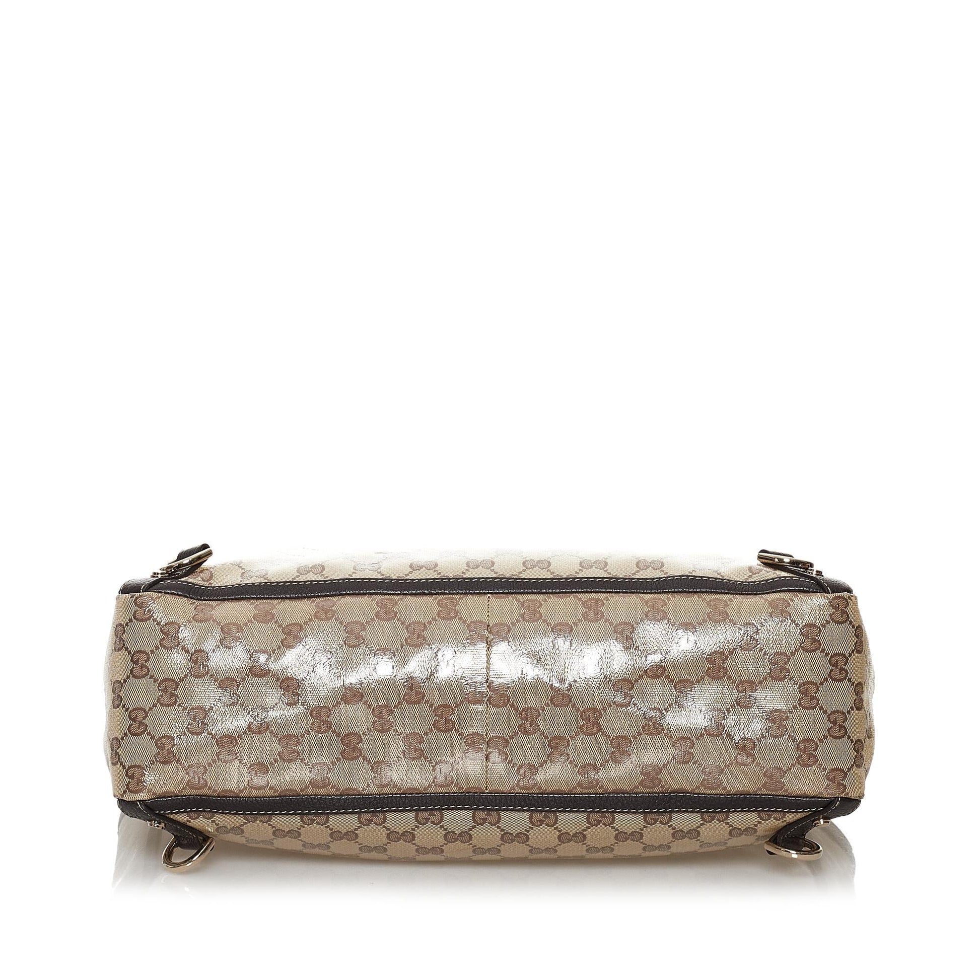 Gucci GG Crystal Abbey D-Ring Tote Bag (SHG-29743)