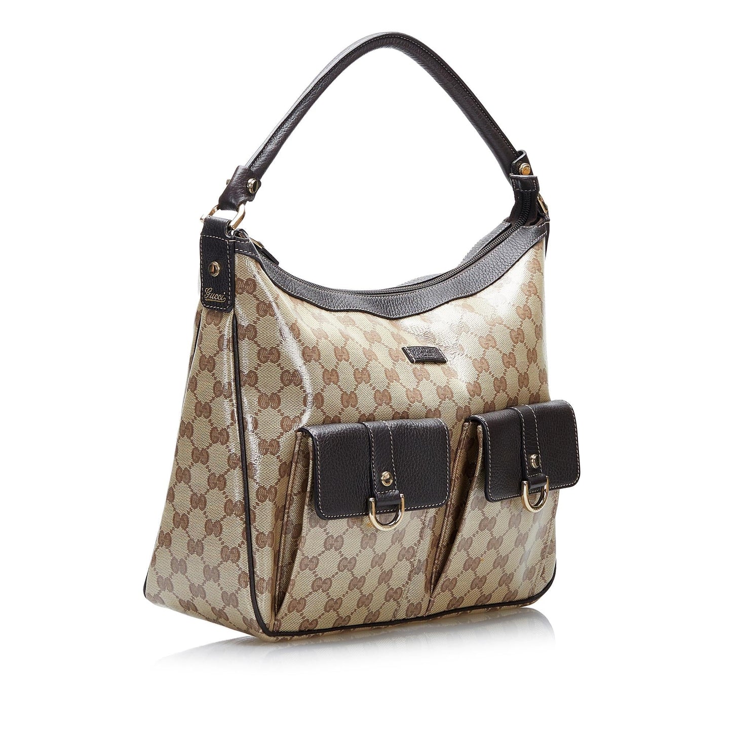 Gucci GG Crystal Abbey Shoulder Bag (SHG-1Bif4d)