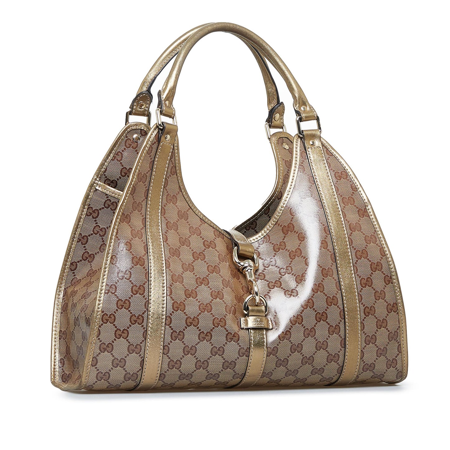 Gucci GG Crystal Jackie Shoulder Bag (SHG-GAiqrC)
