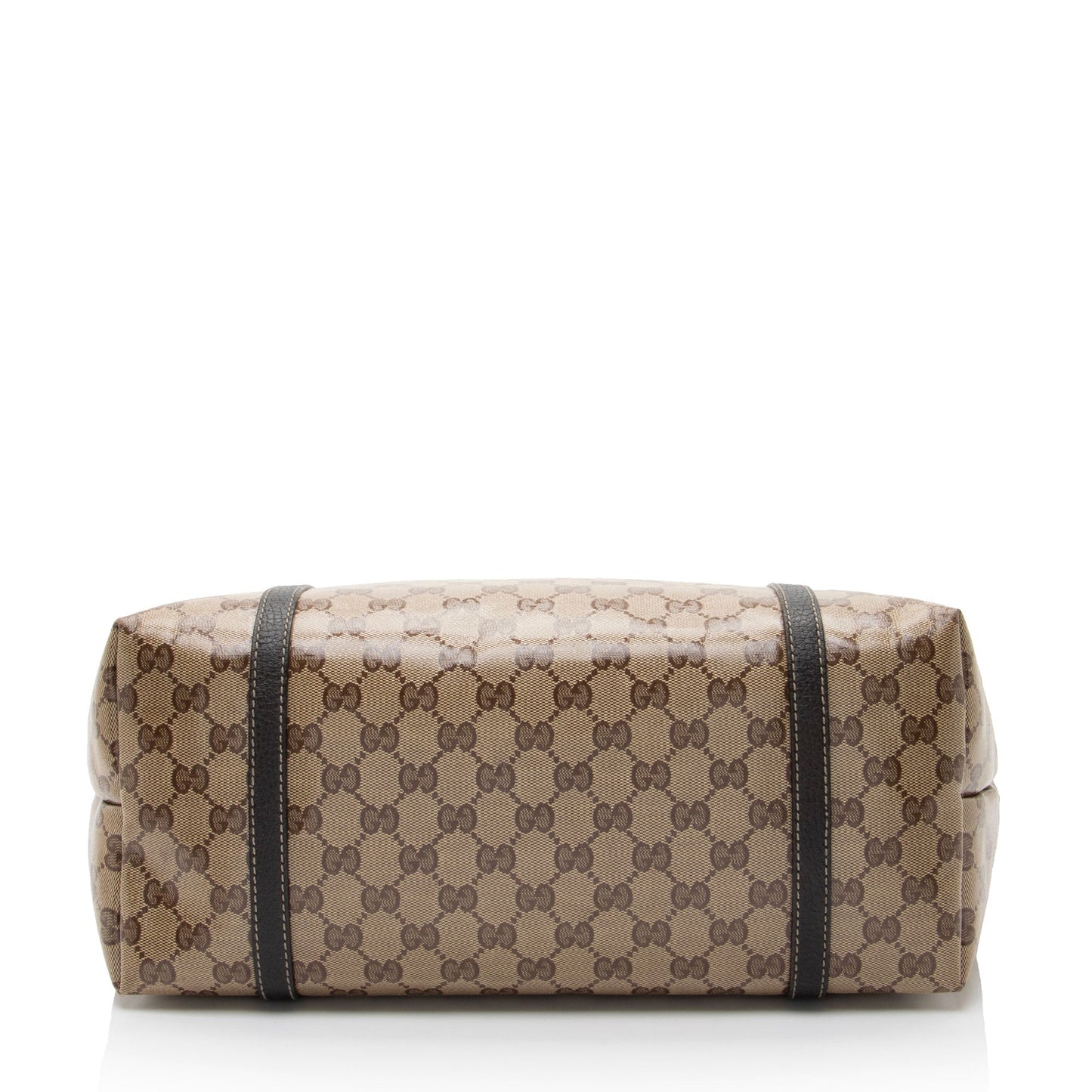Gucci Leather Canvas Tote