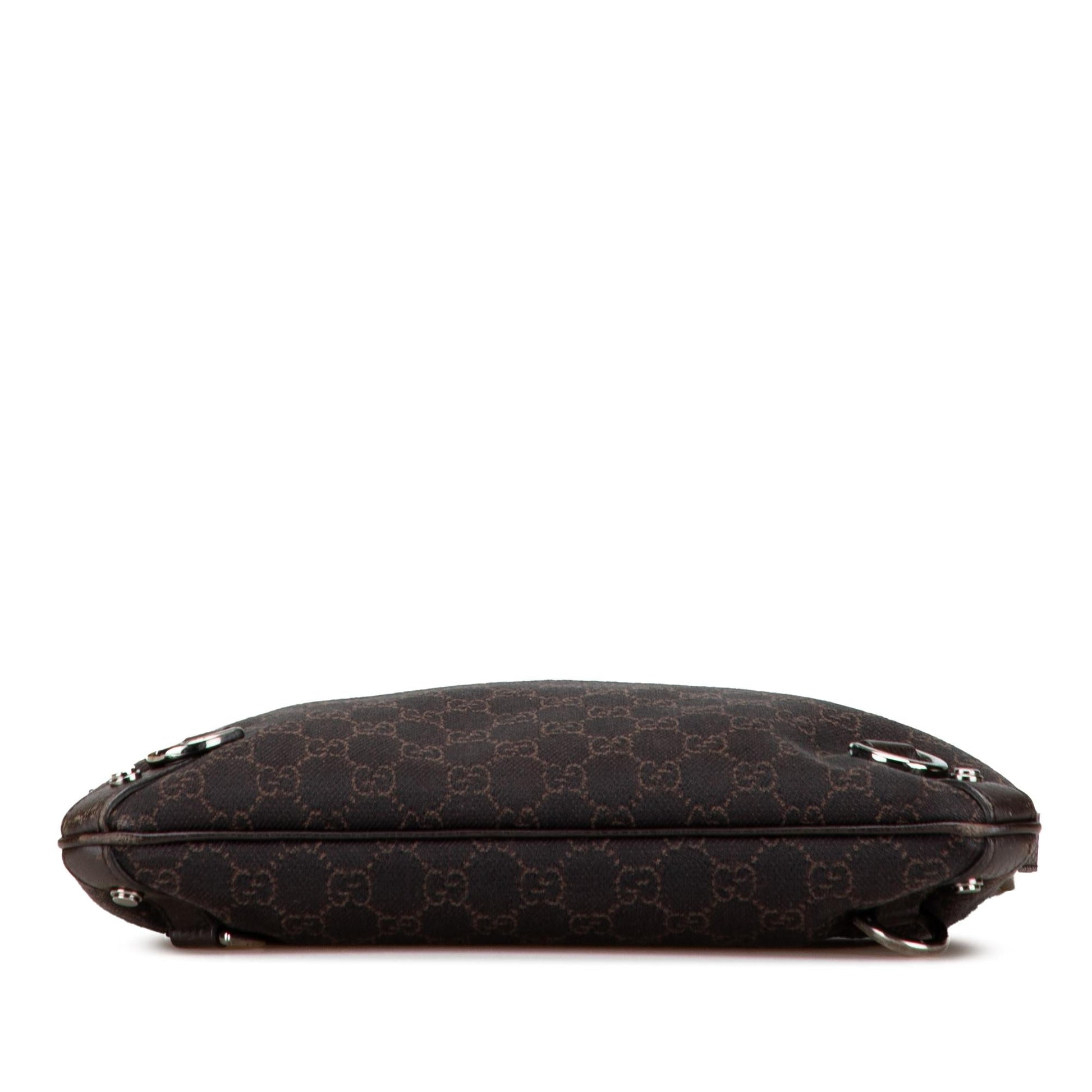 Gucci GG Denim Abbey D Ring Crossbody