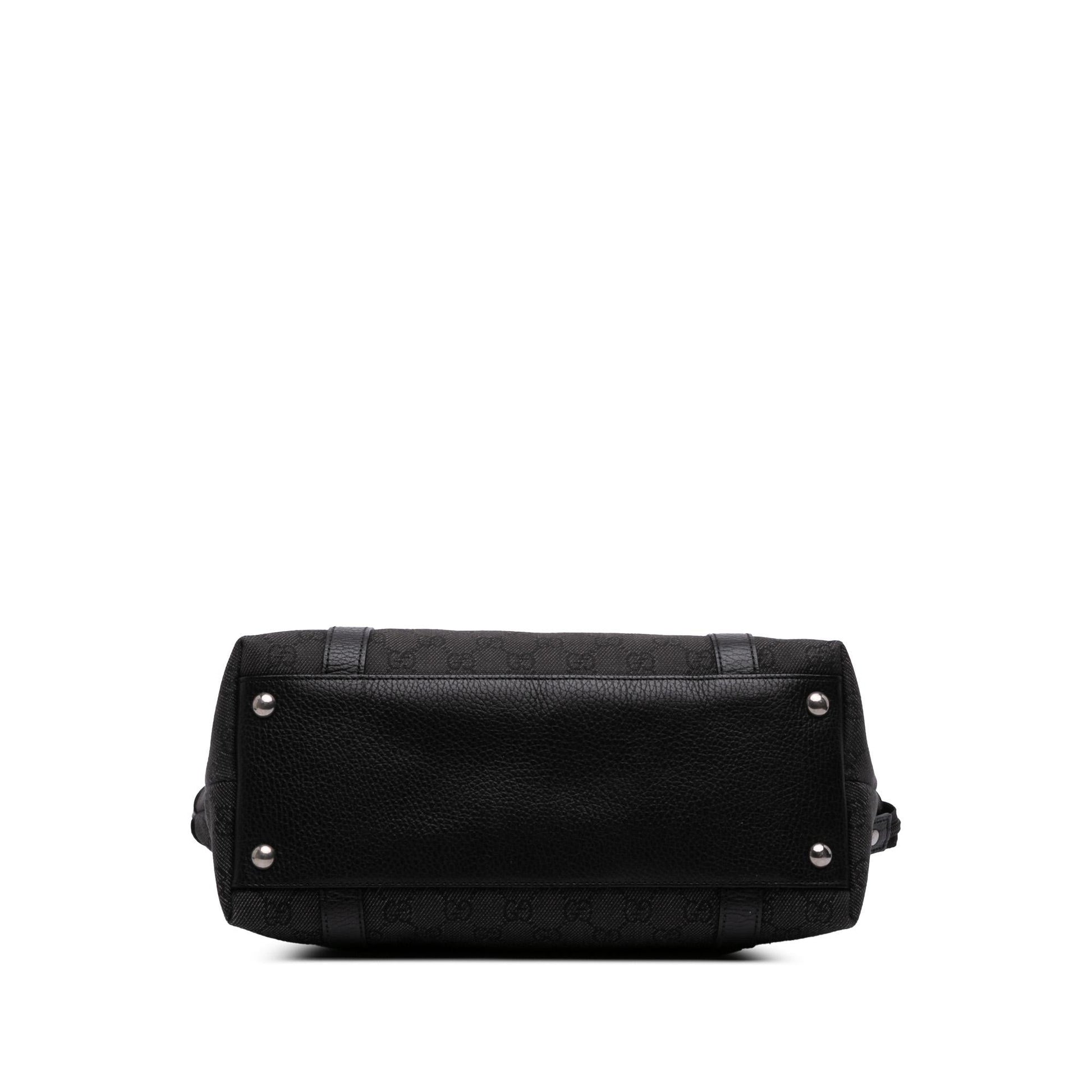 Gucci GG Denim Abbey D Ring Tote