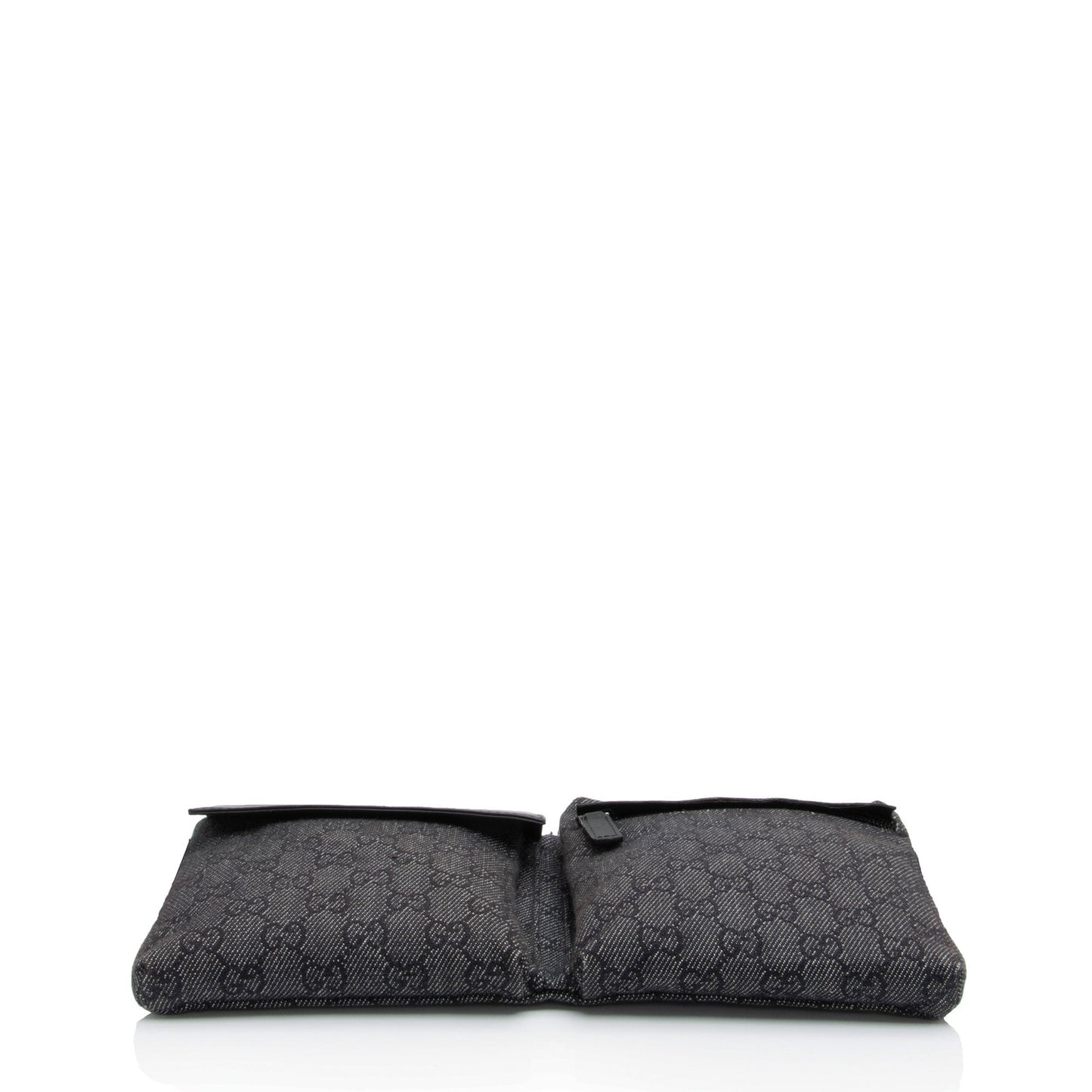 Gucci Nylon Leather Shoulder Bag