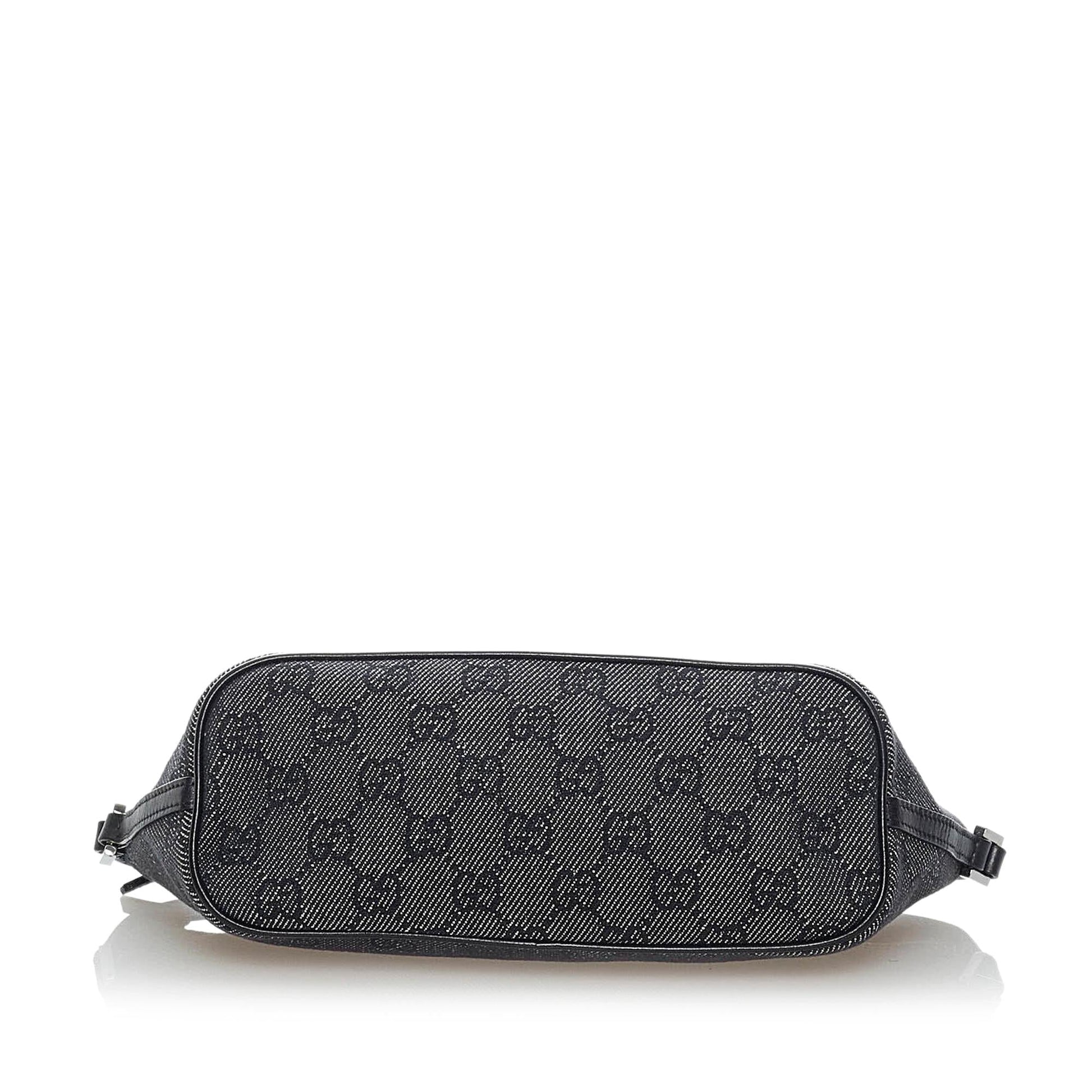 Gucci GG Denim Boat Baguette (SHG-32788)