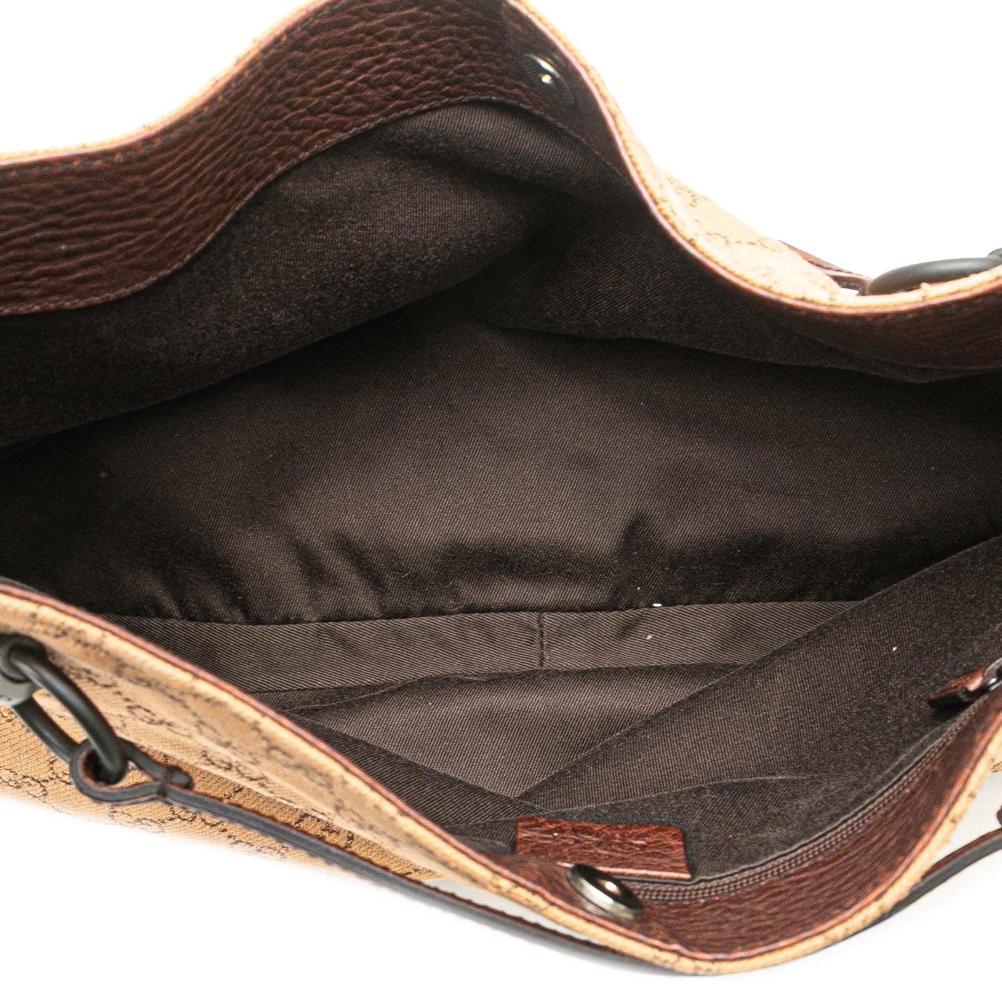 Gucci GG Denim Horsebit Shoulder Bag