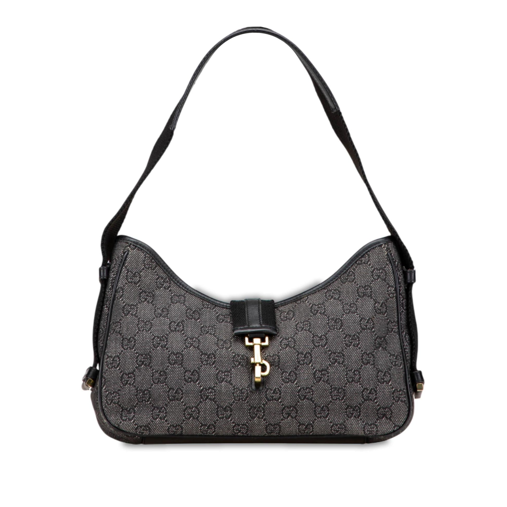 Gucci GG Denim Jackie Shoulder Bag