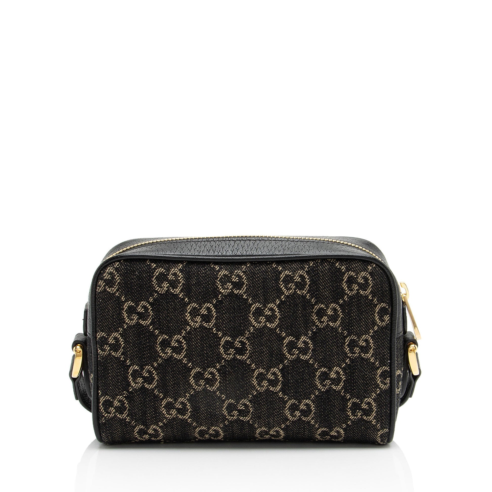 Gucci GG Denim Ophidia Mini Shoulder Bag