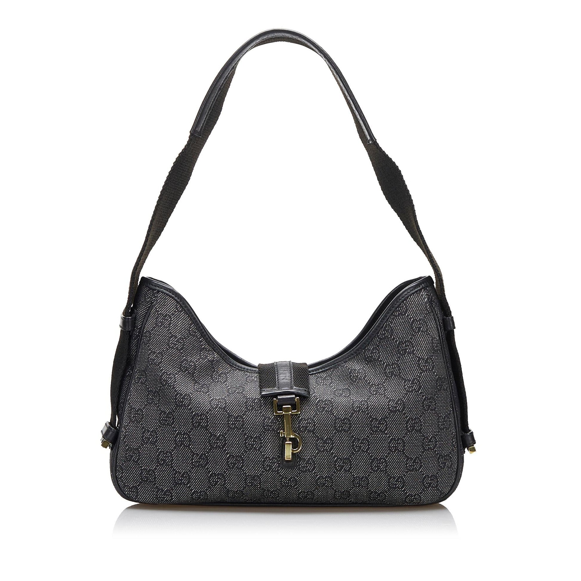 Gucci GG Denim Shoulder Bag (SHG-Ed4iPf)
