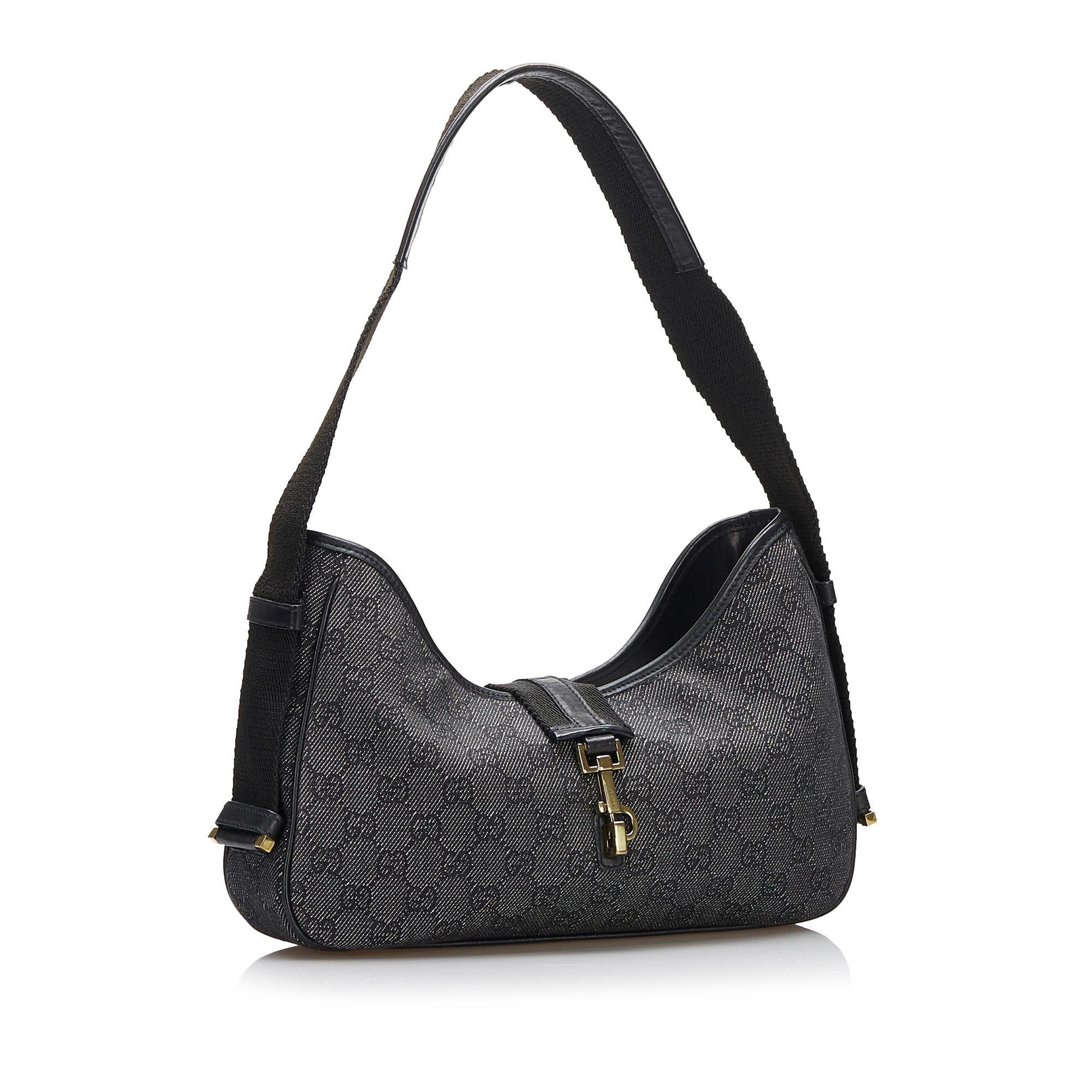 Gucci GG Denim Shoulder Bag (SHG-Ed4iPf)