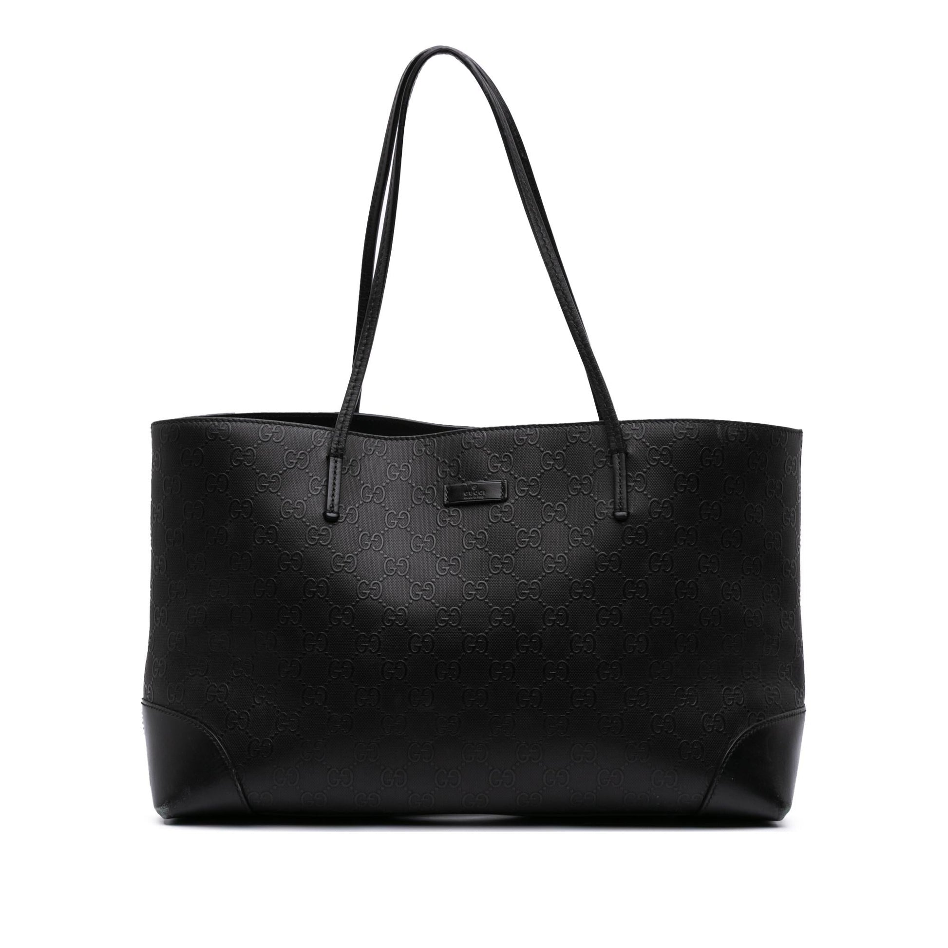 Gucci GG Embossed Leather Hilary Lux Tote
