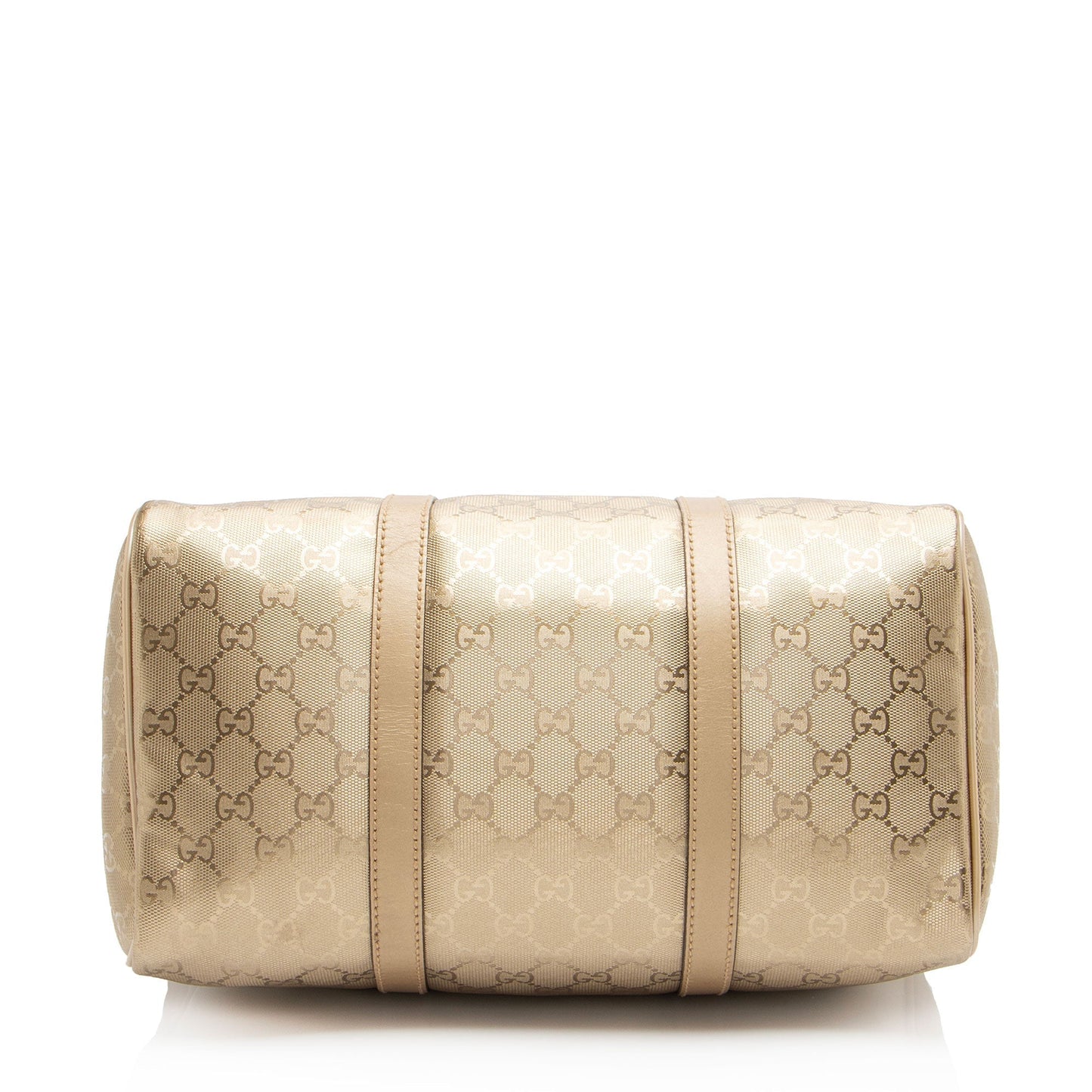 Gucci Leather Canvas Handbag