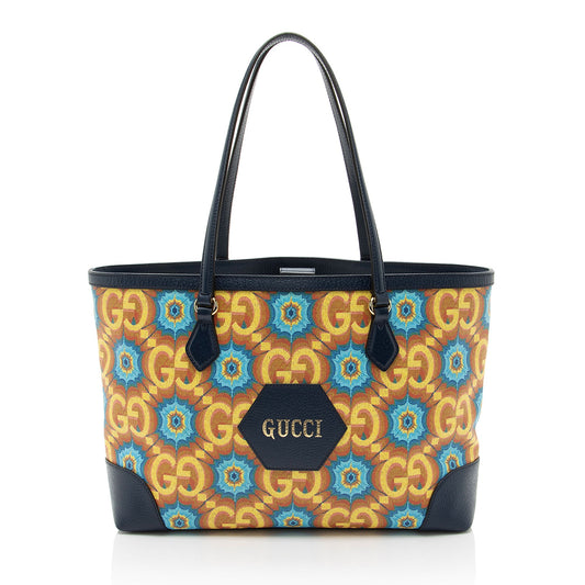Gucci GG Kaleidoscope Canvas 100th Anniversary Medium Tote