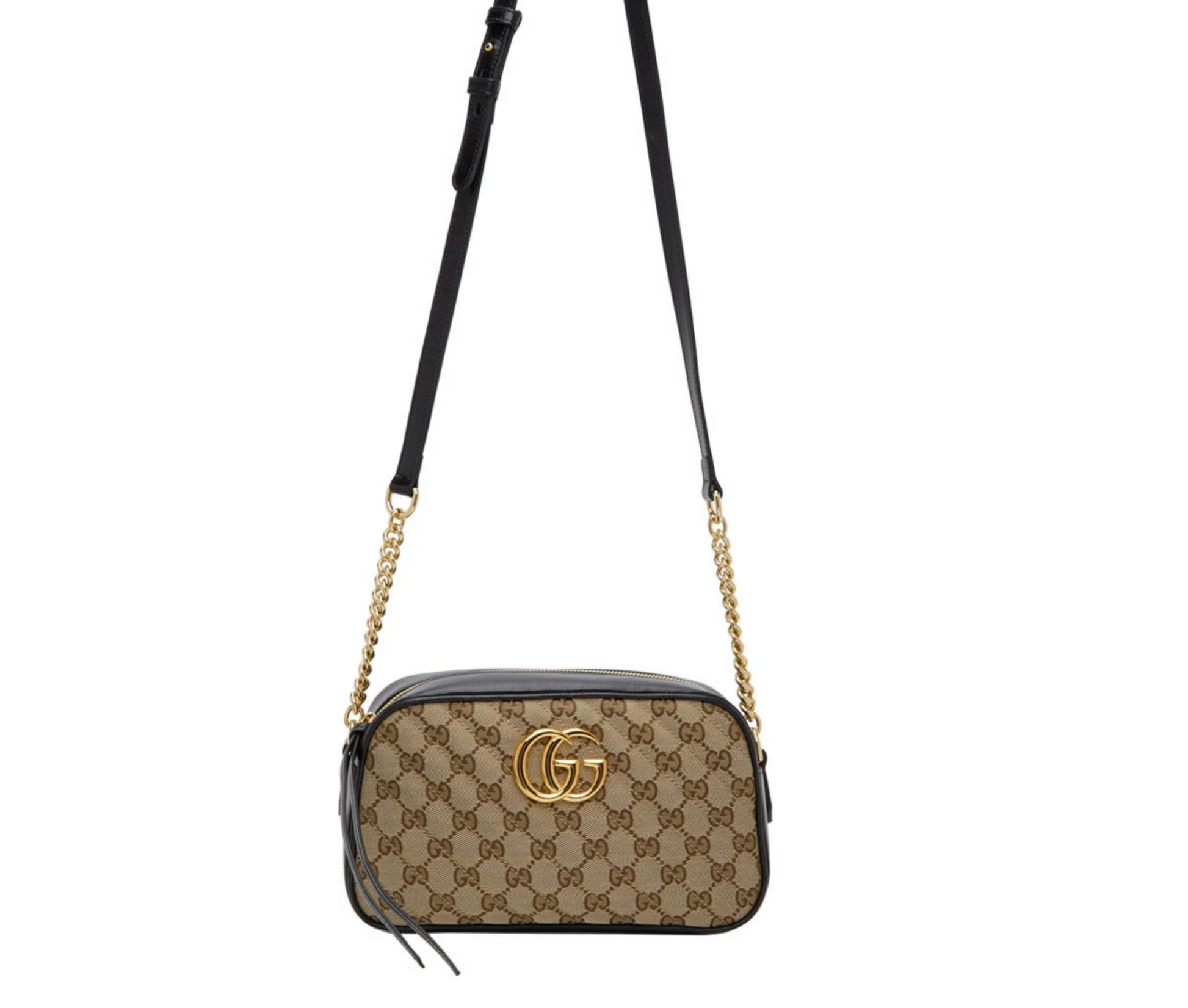 Gucci Caro Chain Leather Shoulder Bag
