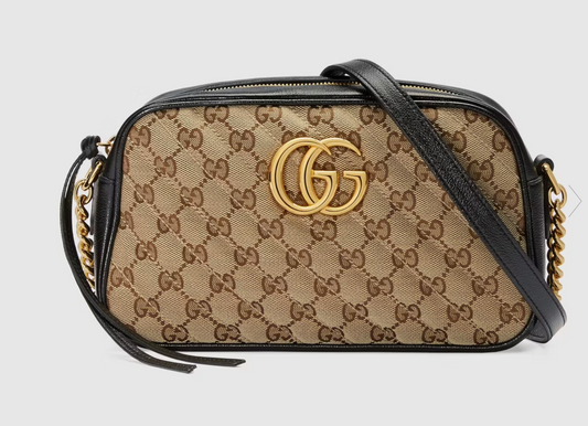 Gucci Caro Chain Leather Shoulder Bag