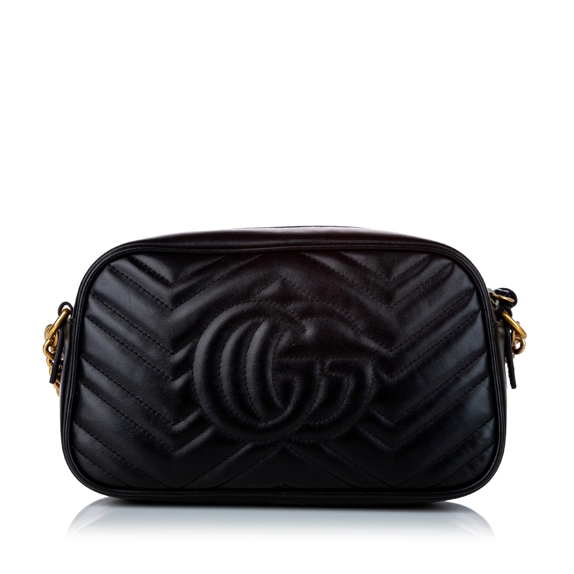 Gucci GG Marmont Matelasse Crossbody Bag (SHG-30404)