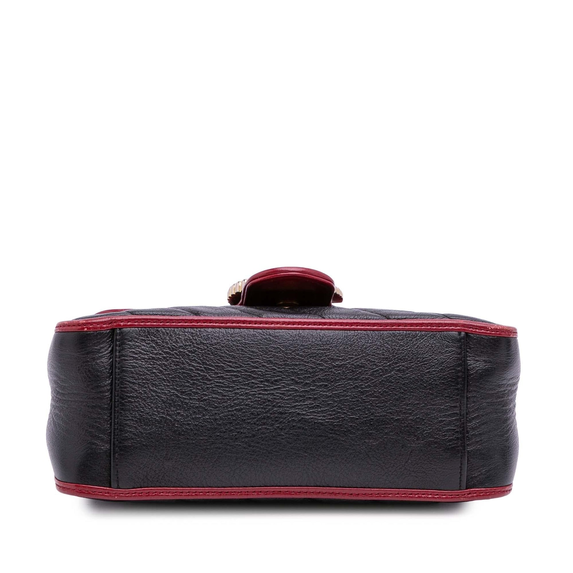 Gucci GG Marmont Matelasse Leather Torchon Top Handle Bag